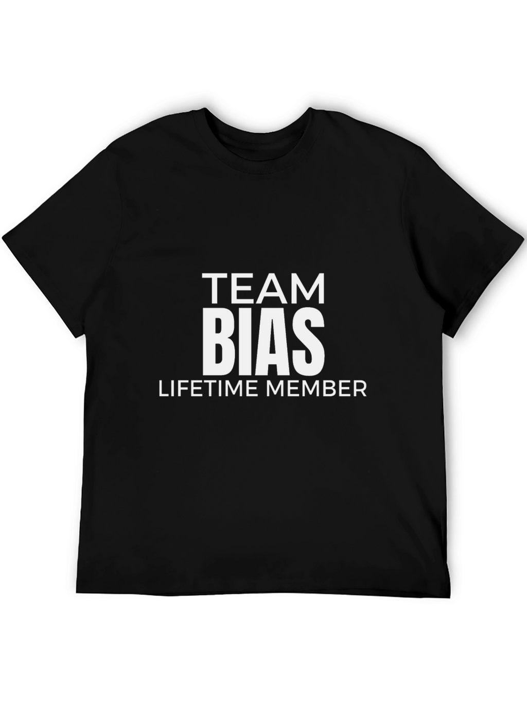 Team Bias Lifetime Member Black T-Shirt