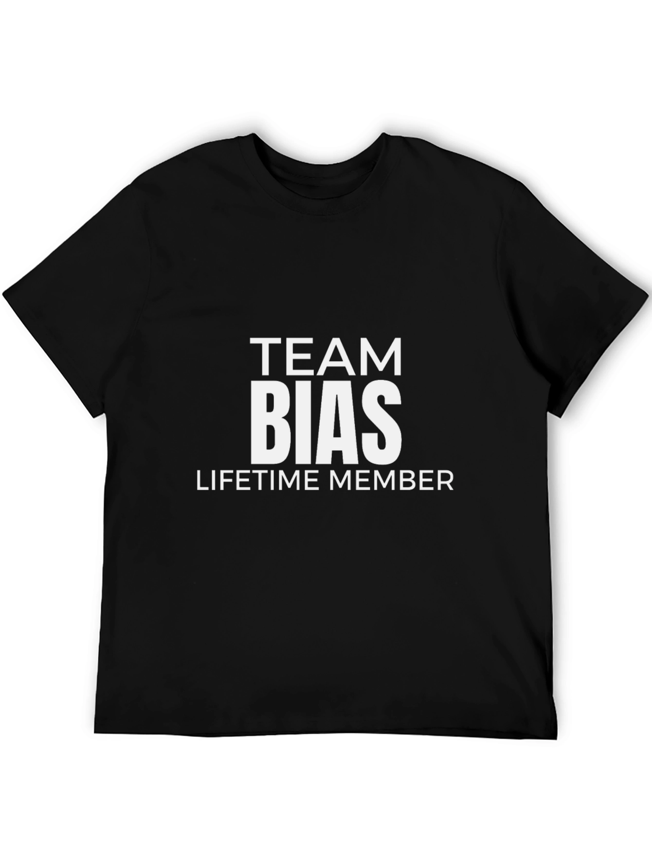 Team Bias Lifetime Member Black T-Shirt