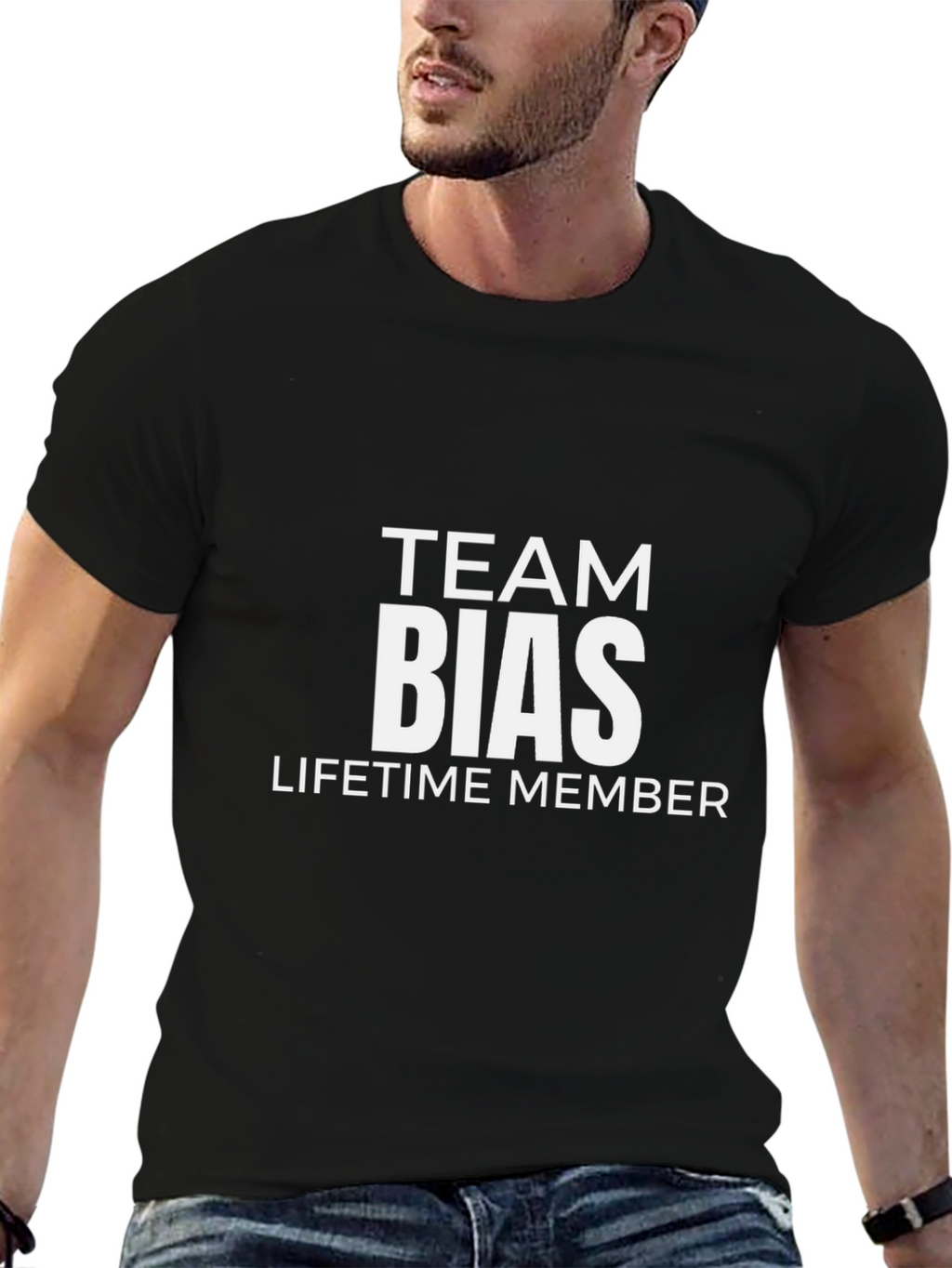 Team Bias Lifetime Member Black T-Shirt
