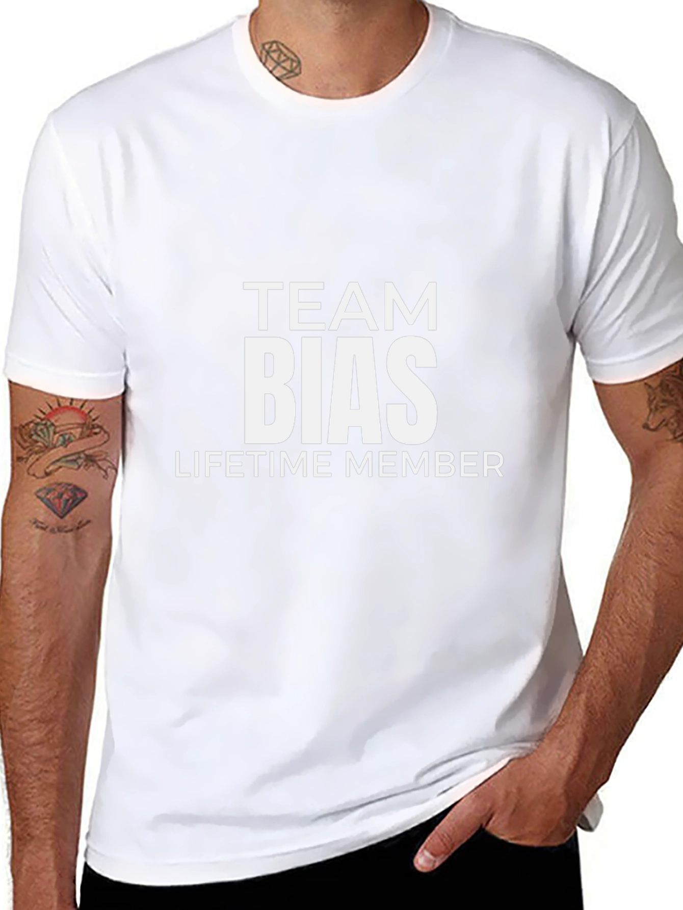 Team Bias Lifetime Member Black T-Shirt