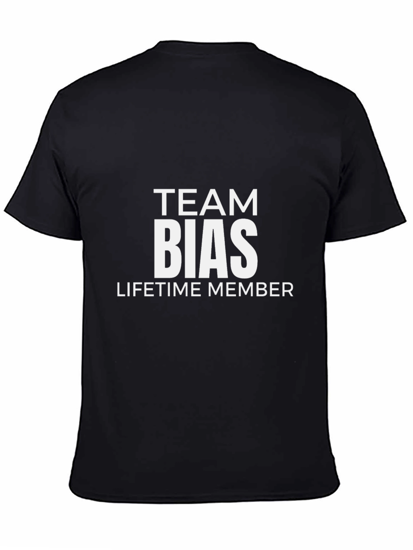 Team Bias Lifetime Member Black T-Shirt