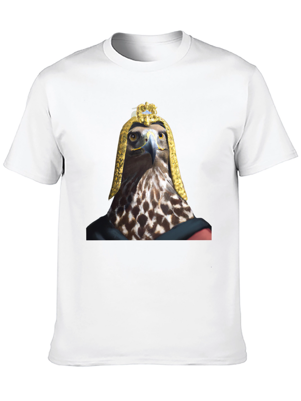 Eagle Pharaoh Graphic Tee - Black Cotton T-Shirt