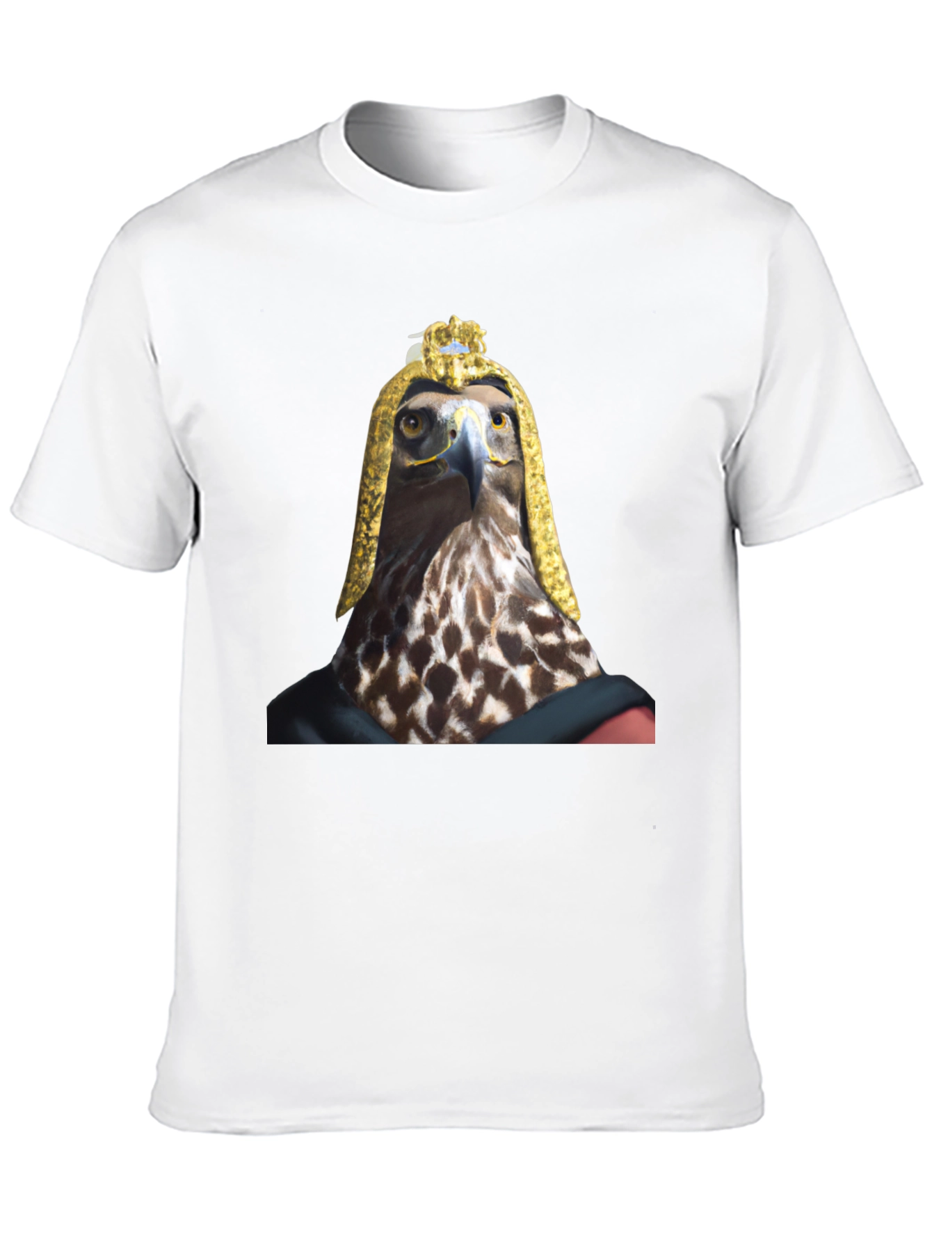 Eagle Pharaoh Graphic Tee - Black Cotton T-Shirt