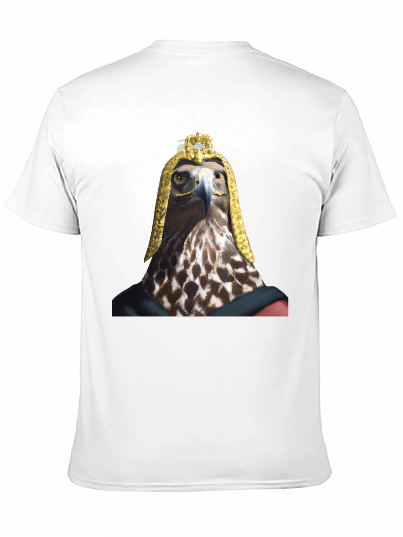Eagle Pharaoh Graphic Tee - Black Cotton T-Shirt