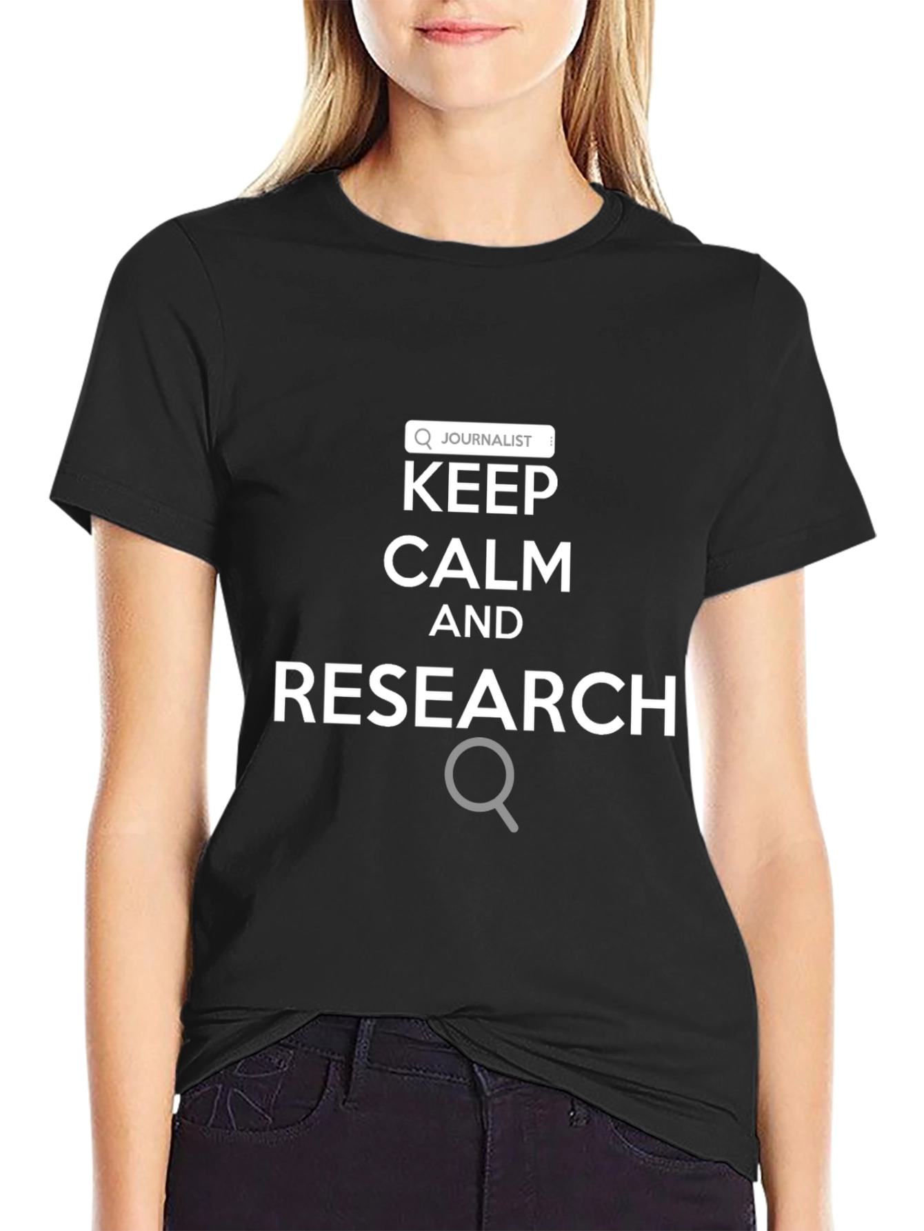 Keep Calm and Research Journalist T-Shirt