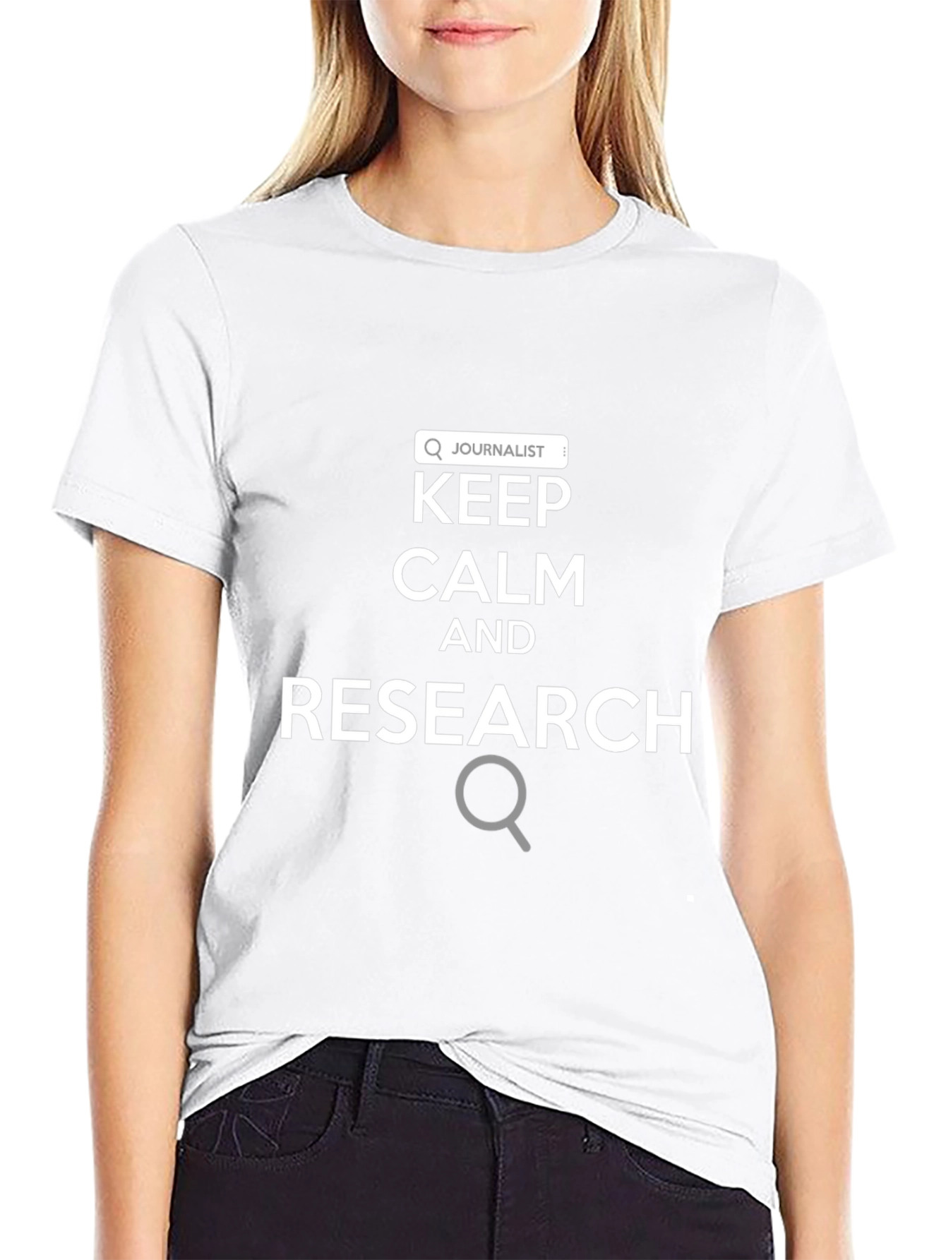 Keep Calm and Research Journalist T-Shirt