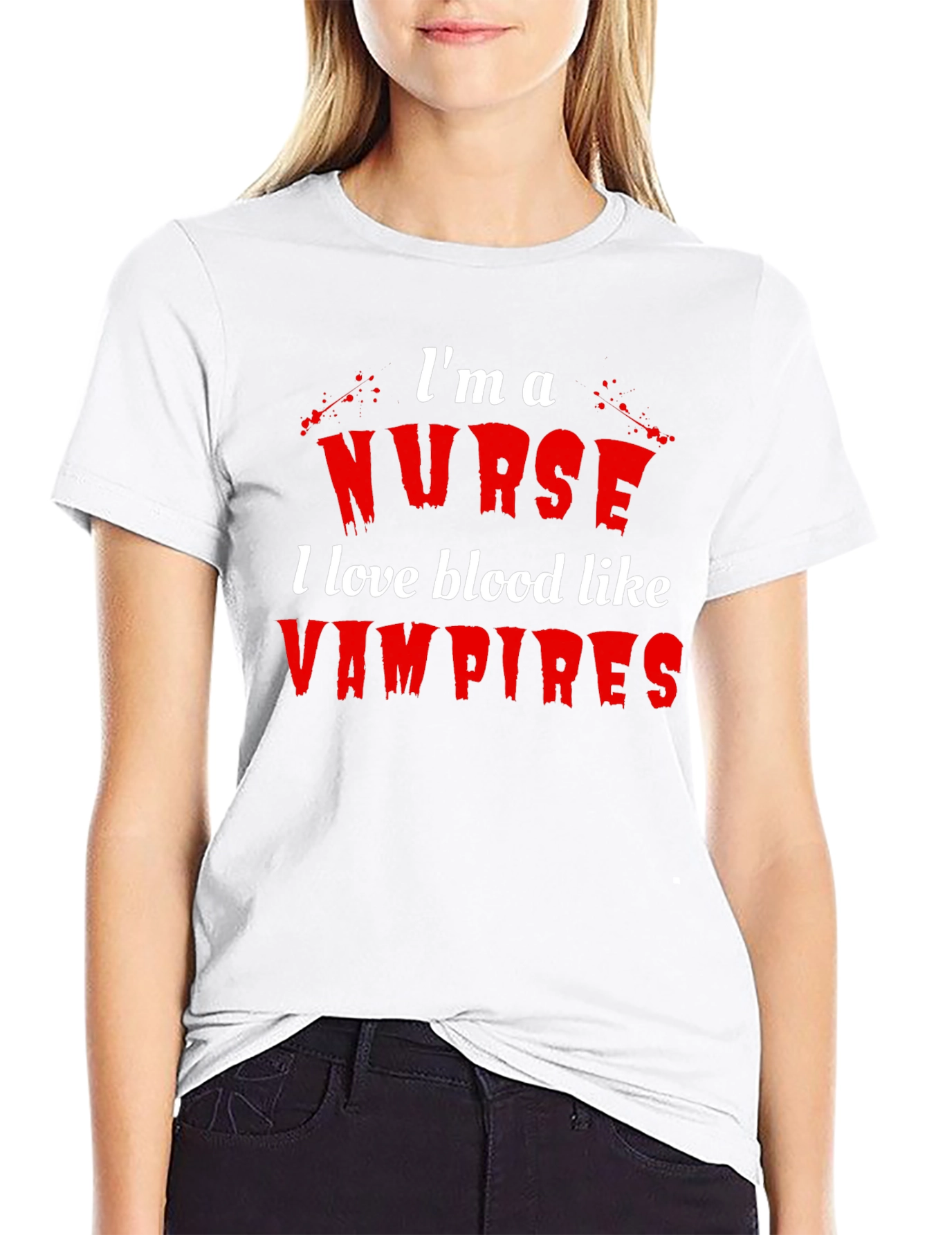 Nurse Vampire Blood Lover T-Shirt