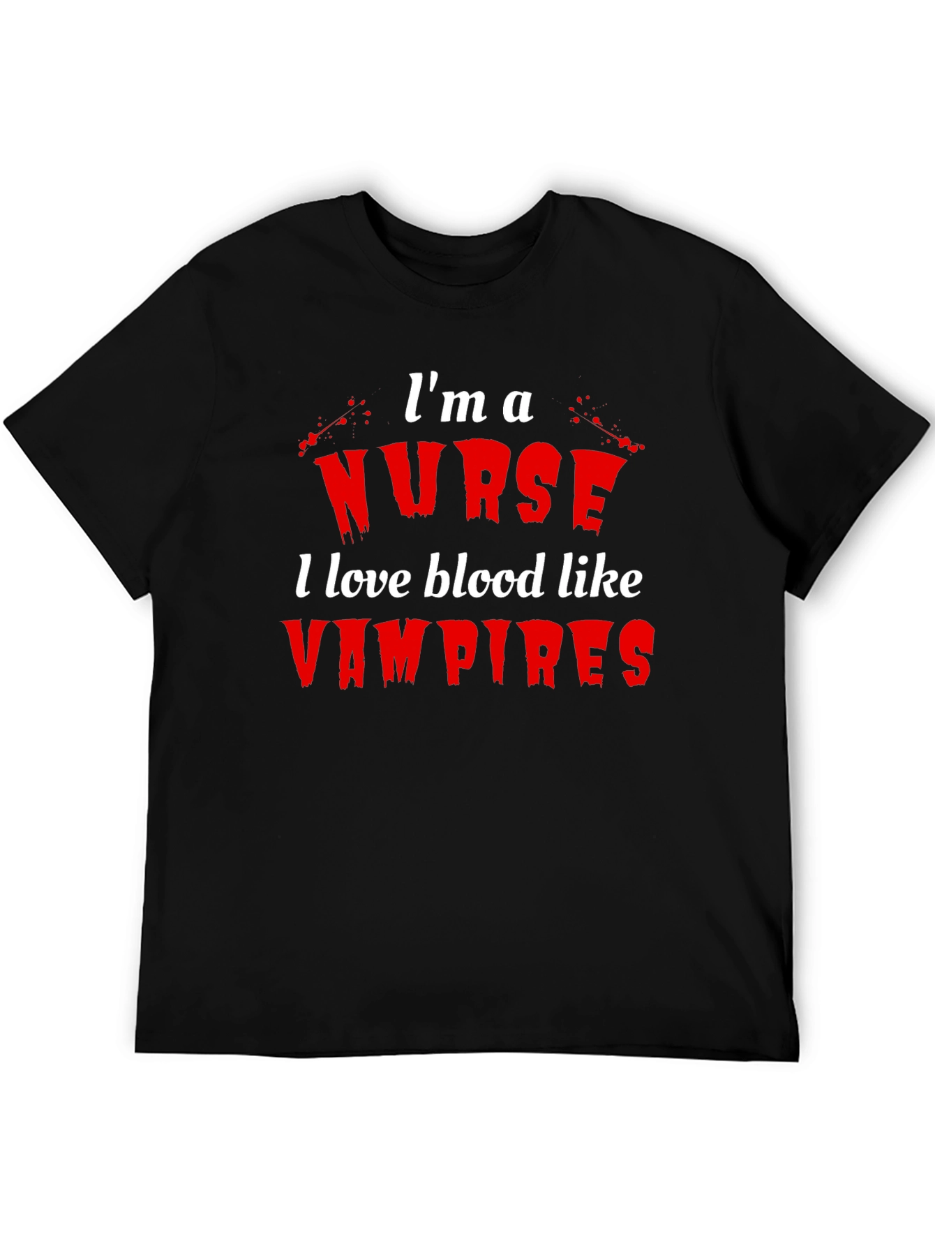 Nurse Vampire Blood Lover T-Shirt