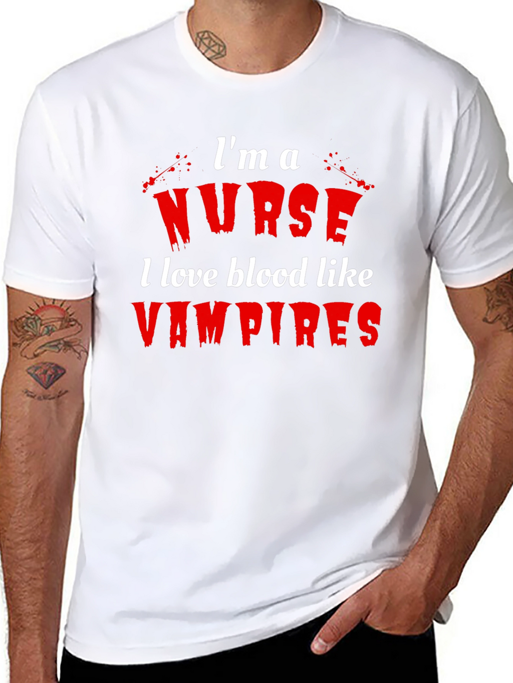 Nurse Vampire Blood Lover T-Shirt