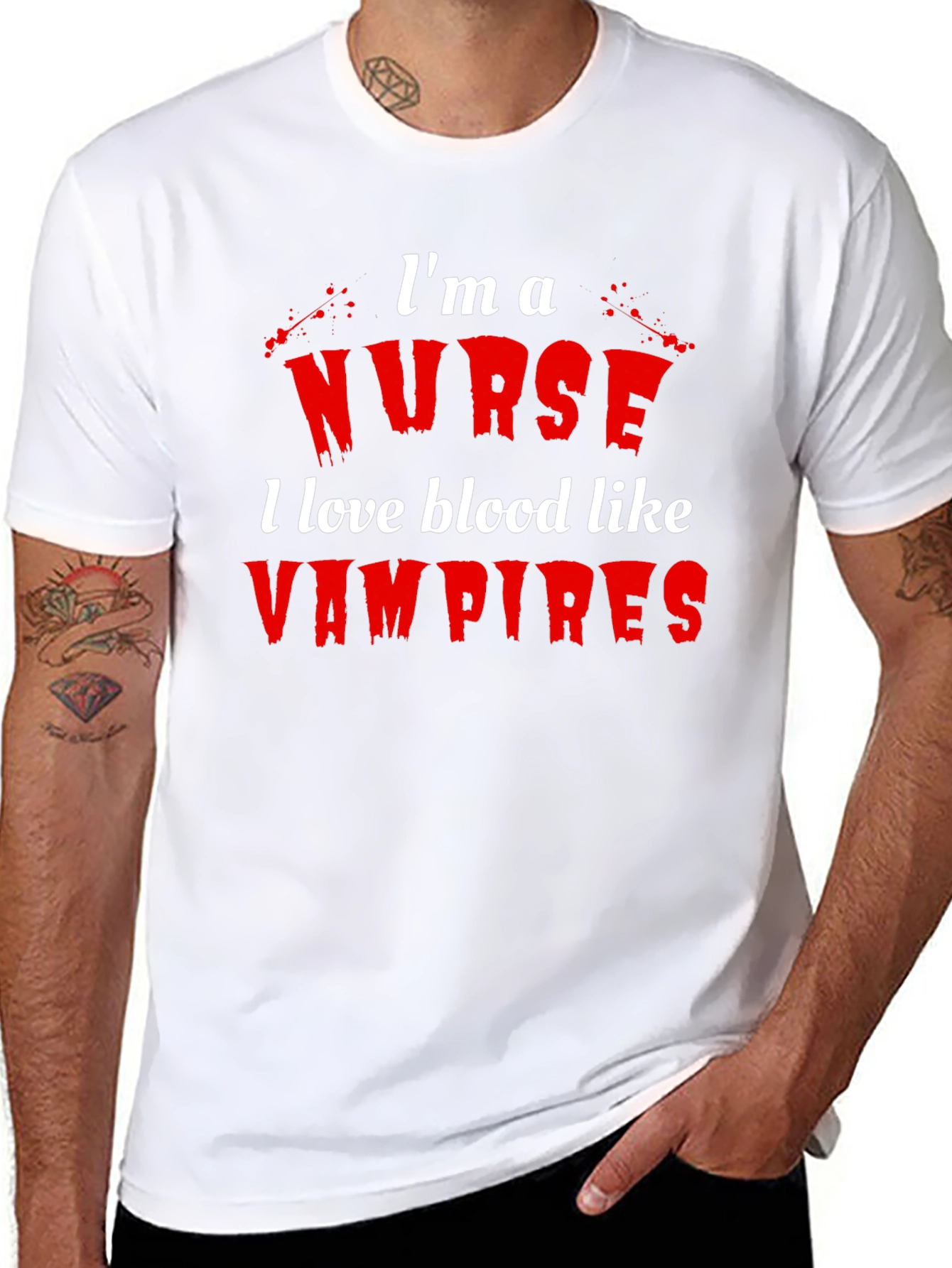 Nurse Vampire Blood Lover T-Shirt
