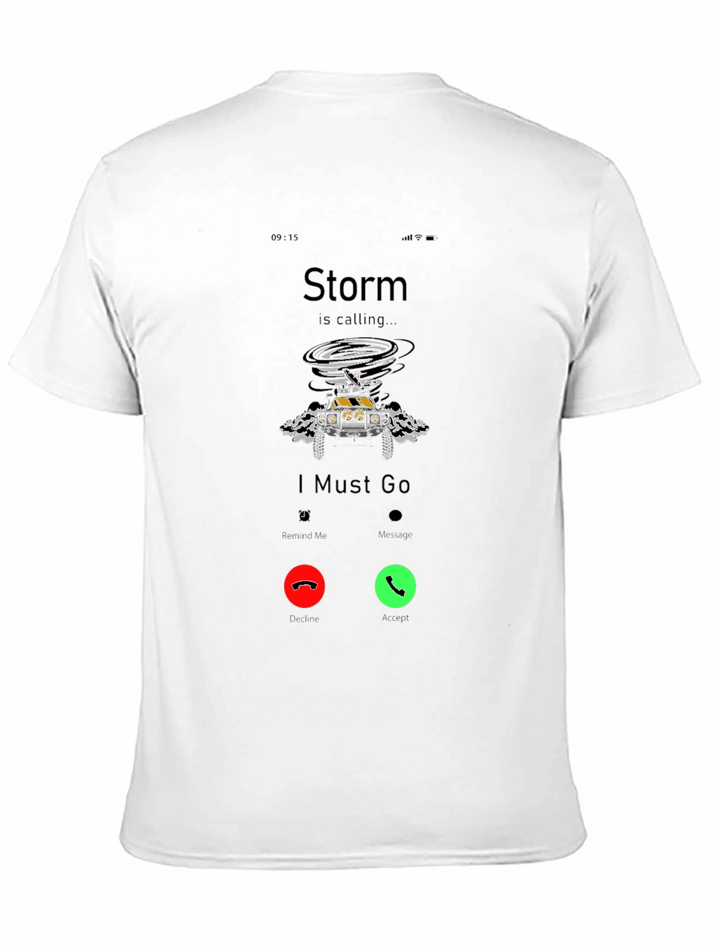 Storm Calling T-Shirt: Off-Road Adventure Awaits!