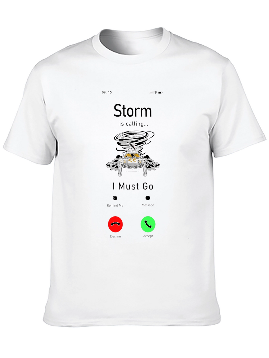 Storm Calling T-Shirt: Off-Road Adventure Awaits!