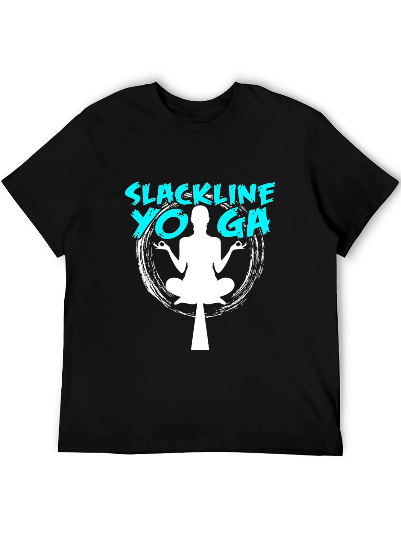 Slackline Yoga T-Shirt - Balance & Fitness