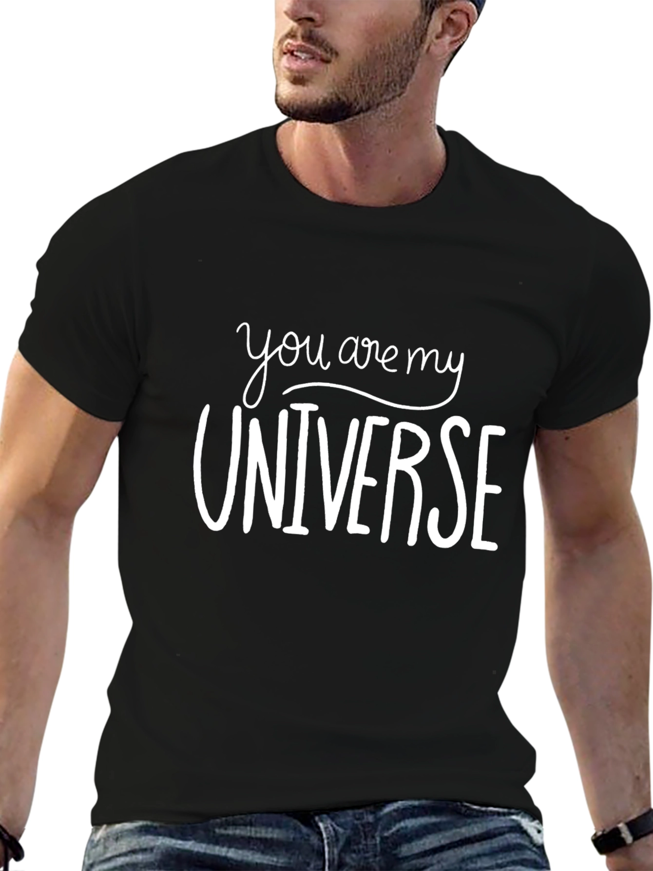 You Are My Universe Graphic Tee Shirt