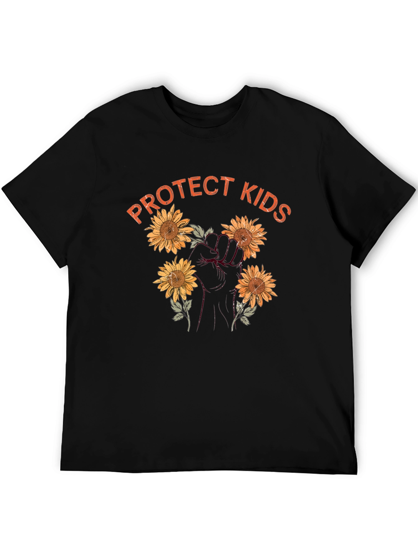 Protect Kids Sunflower Graphic Tee