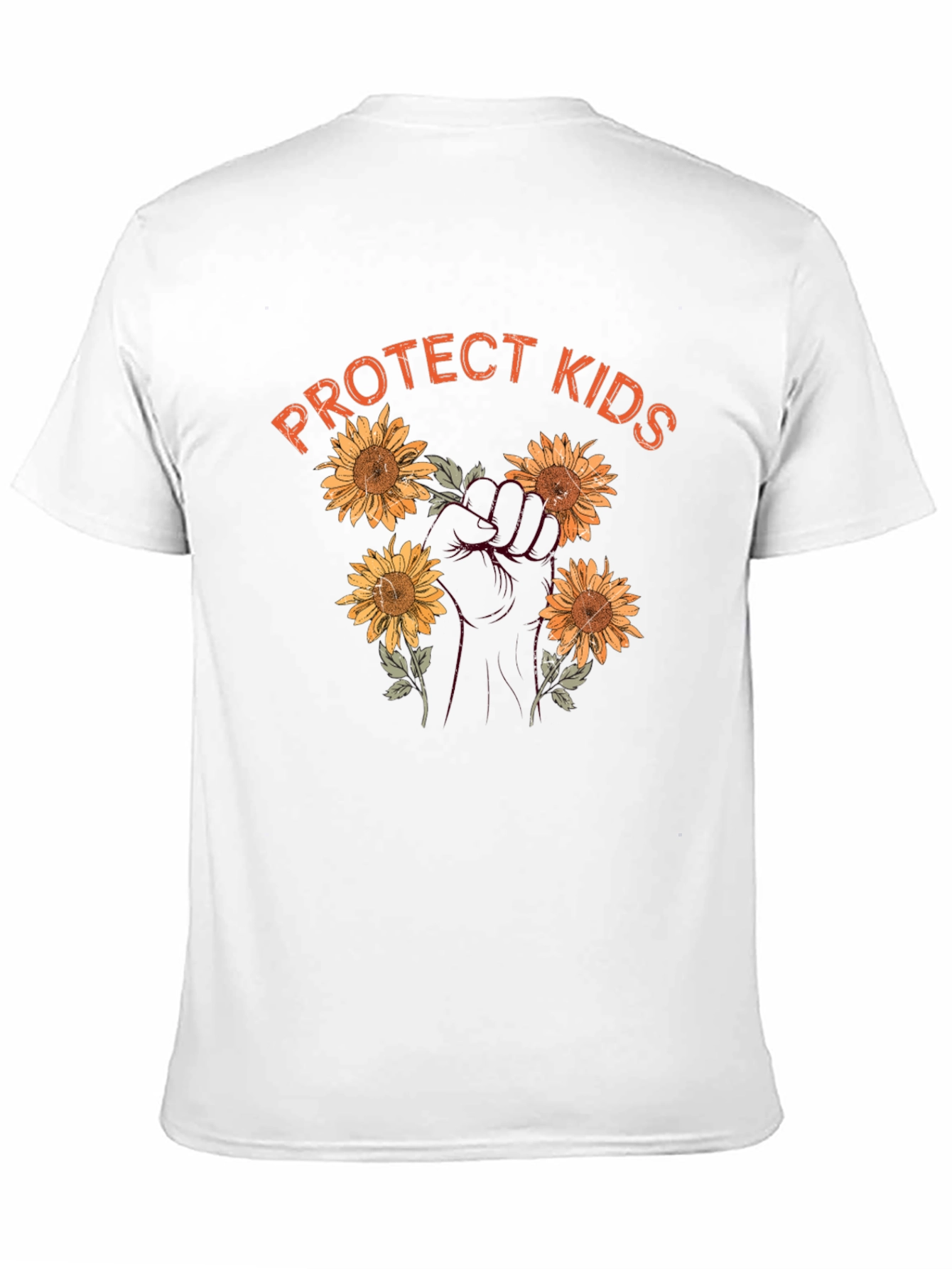Protect Kids Sunflower Graphic Tee