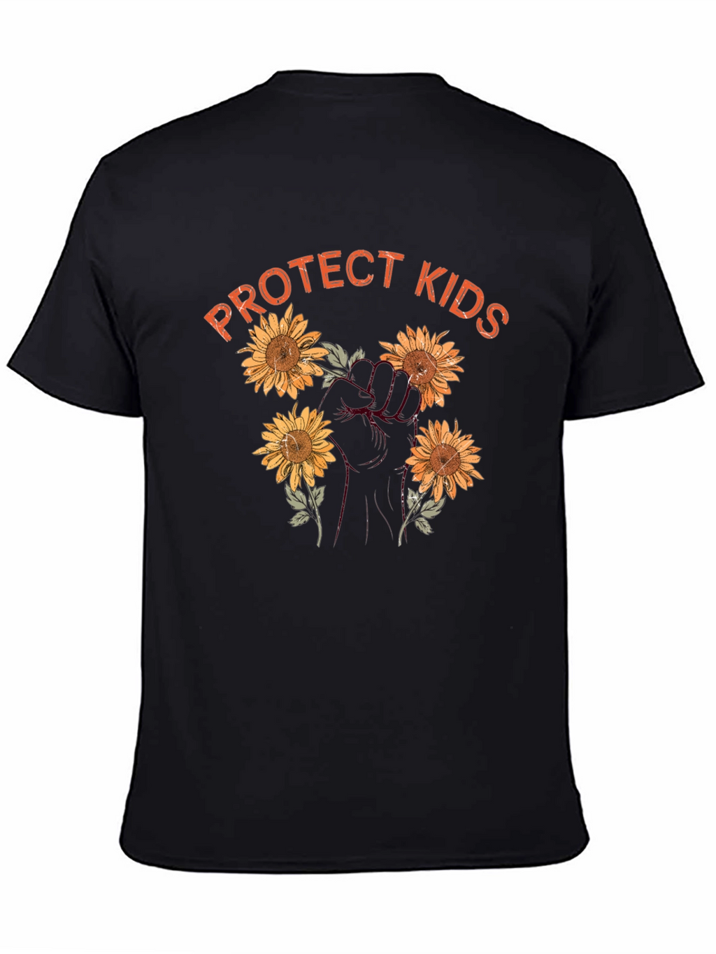 Protect Kids Sunflower Graphic Tee