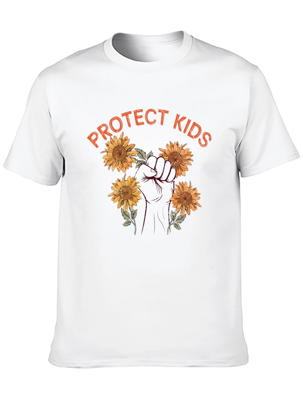 Protect Kids Sunflower Graphic Tee