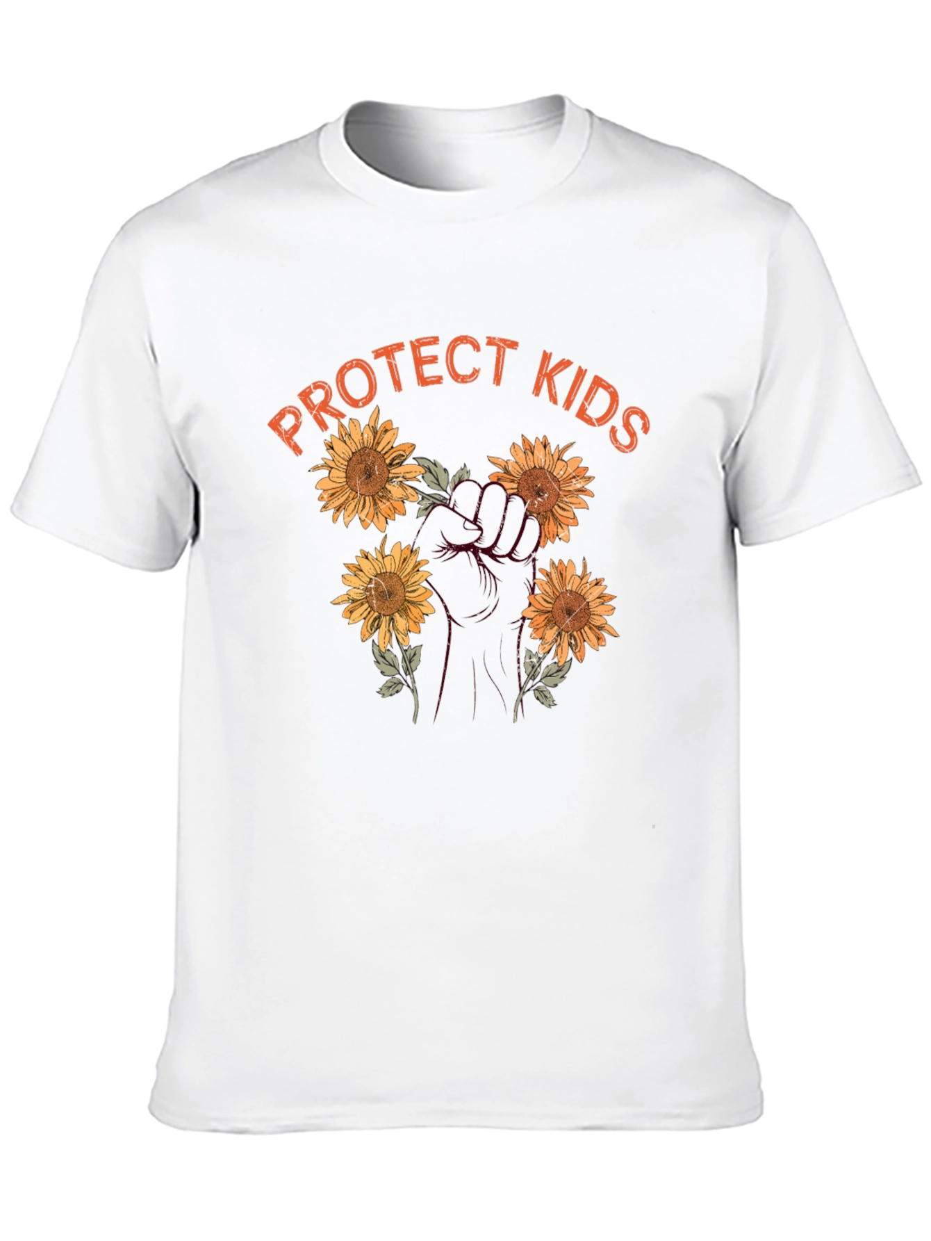 Protect Kids Sunflower Graphic Tee