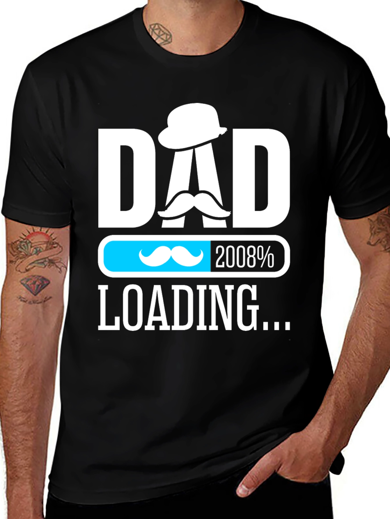 Dad Loading T-Shirt - New Father Gift