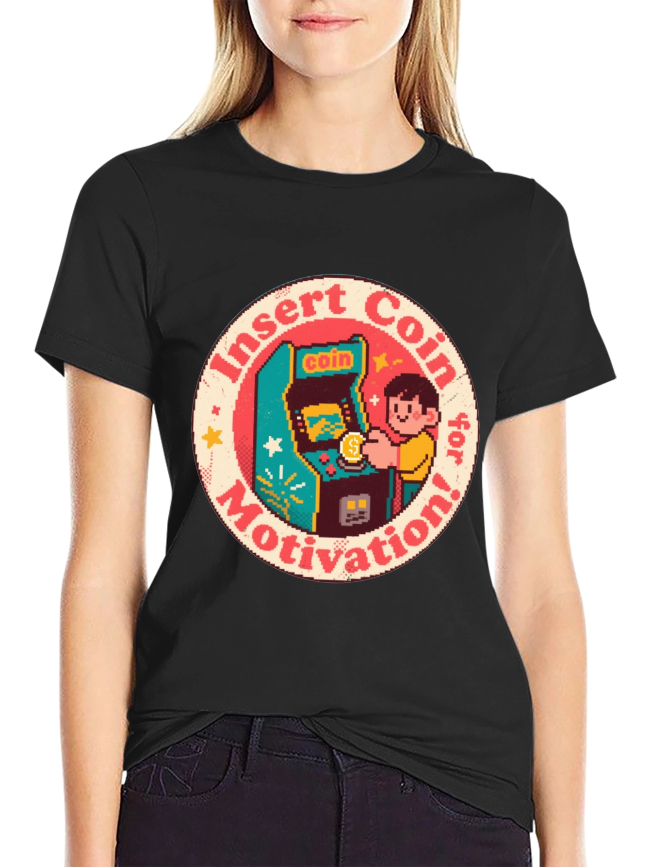 Insert Coin Motivation T-Shirt
