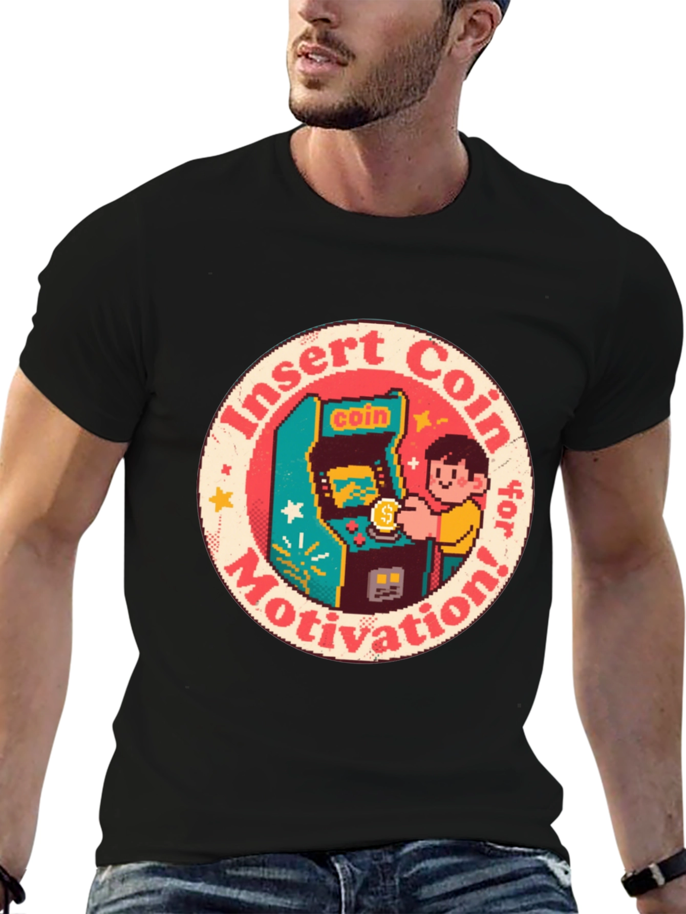 Insert Coin Motivation T-Shirt