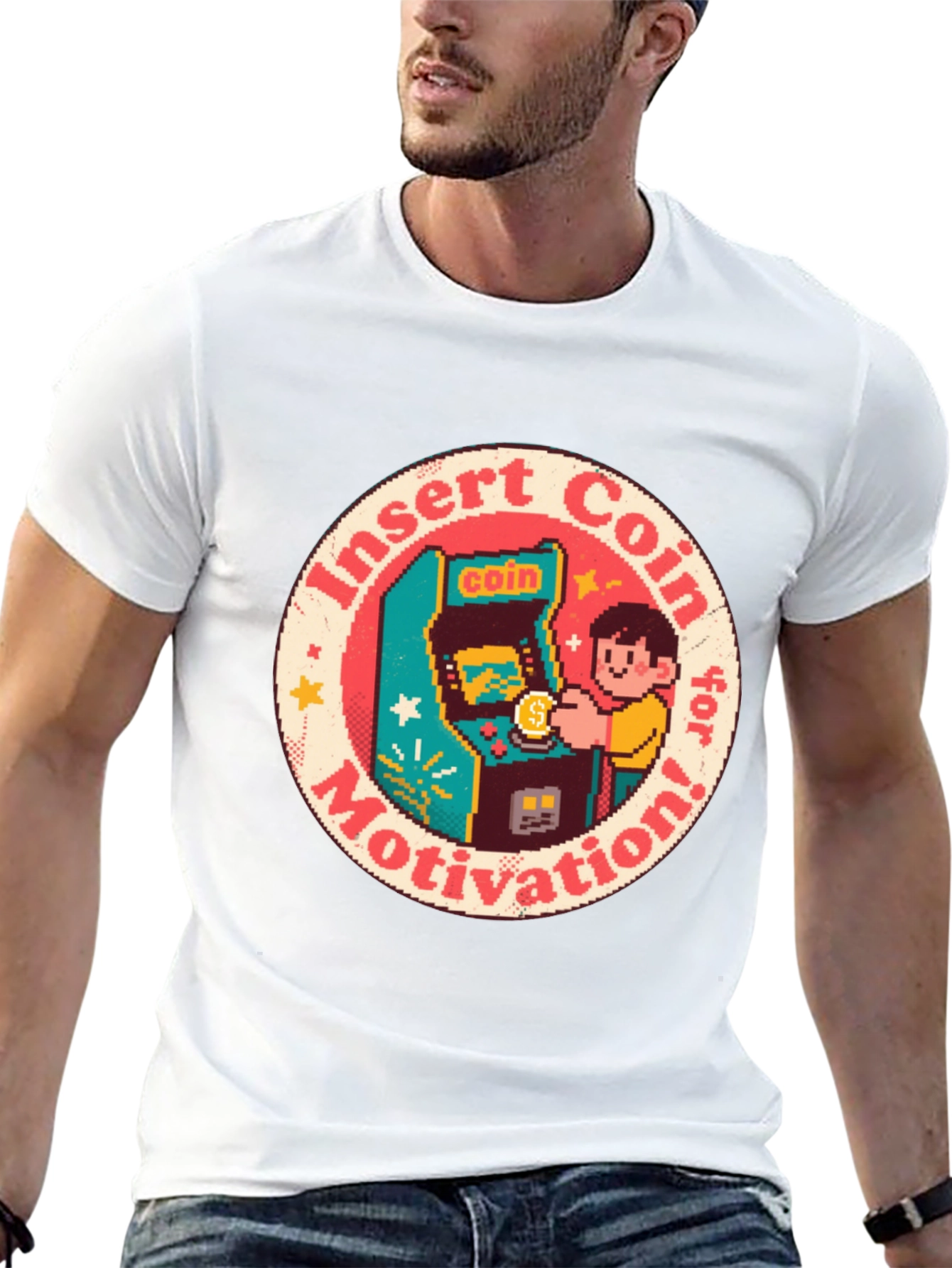 Insert Coin Motivation T-Shirt