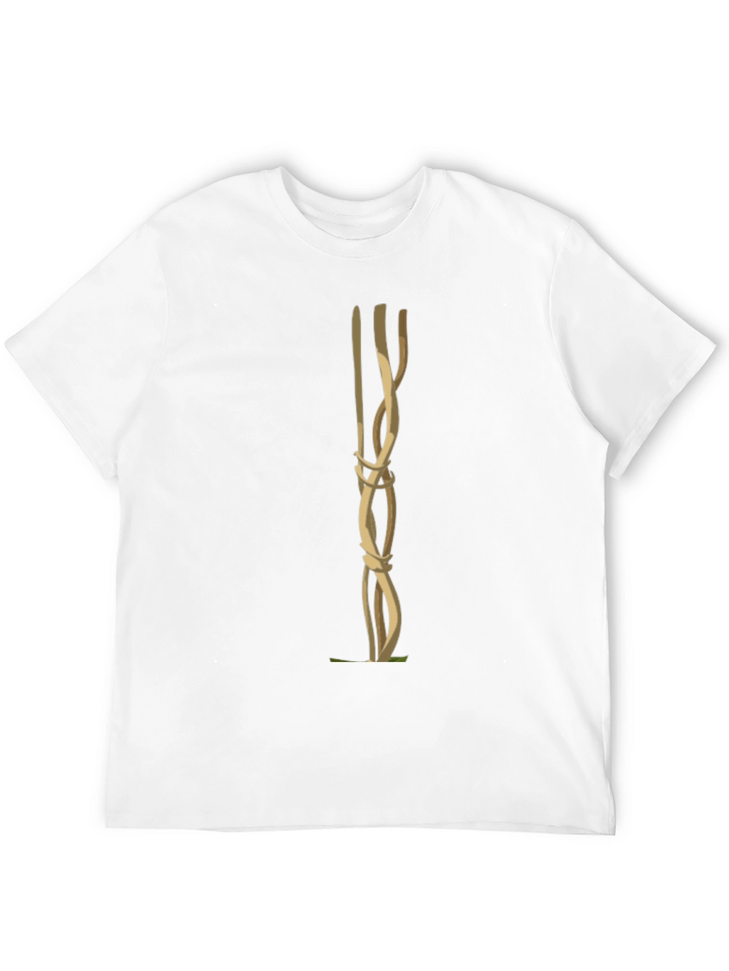 Unique Knot Graphic Tee - Black