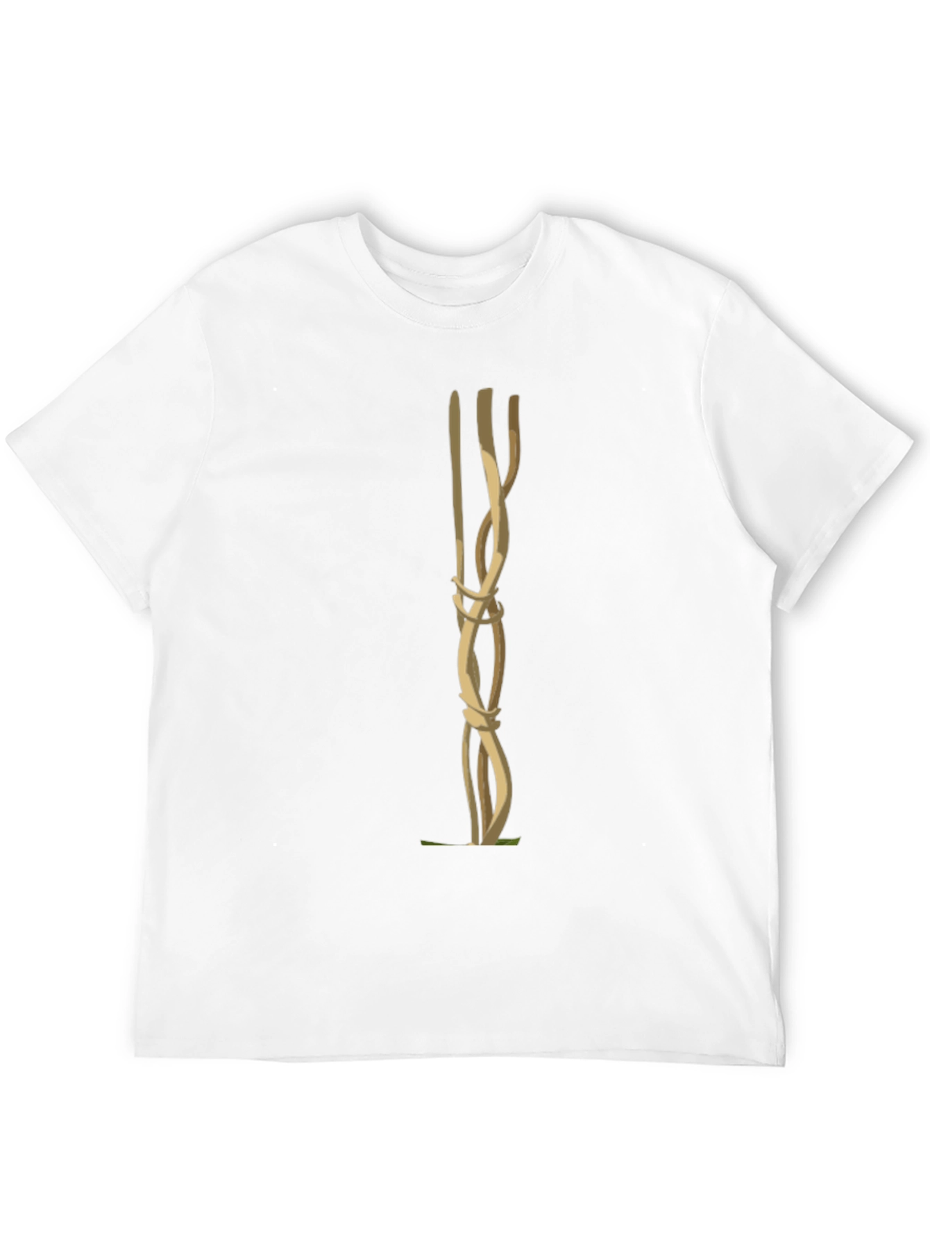Unique Knot Graphic Tee - Black
