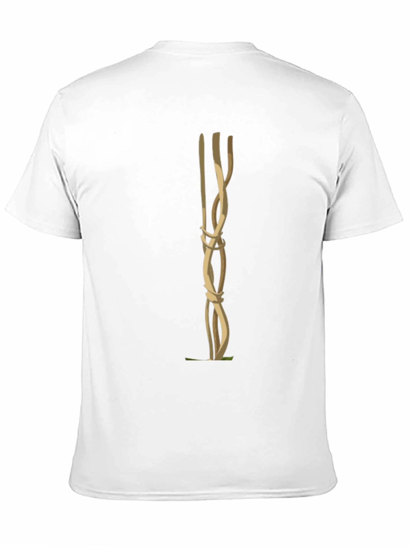Unique Knot Graphic Tee - Black