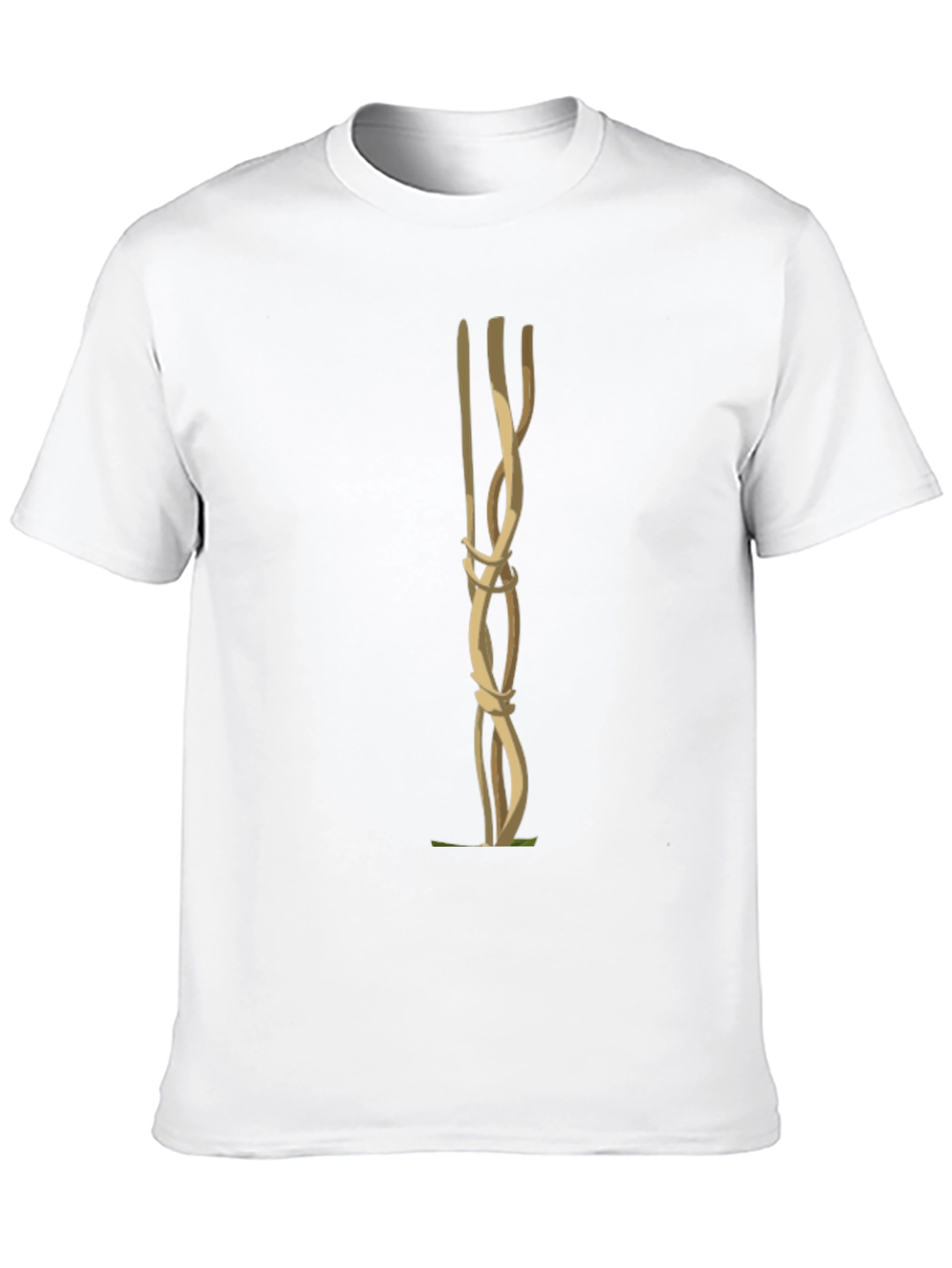 Unique Knot Graphic Tee - Black