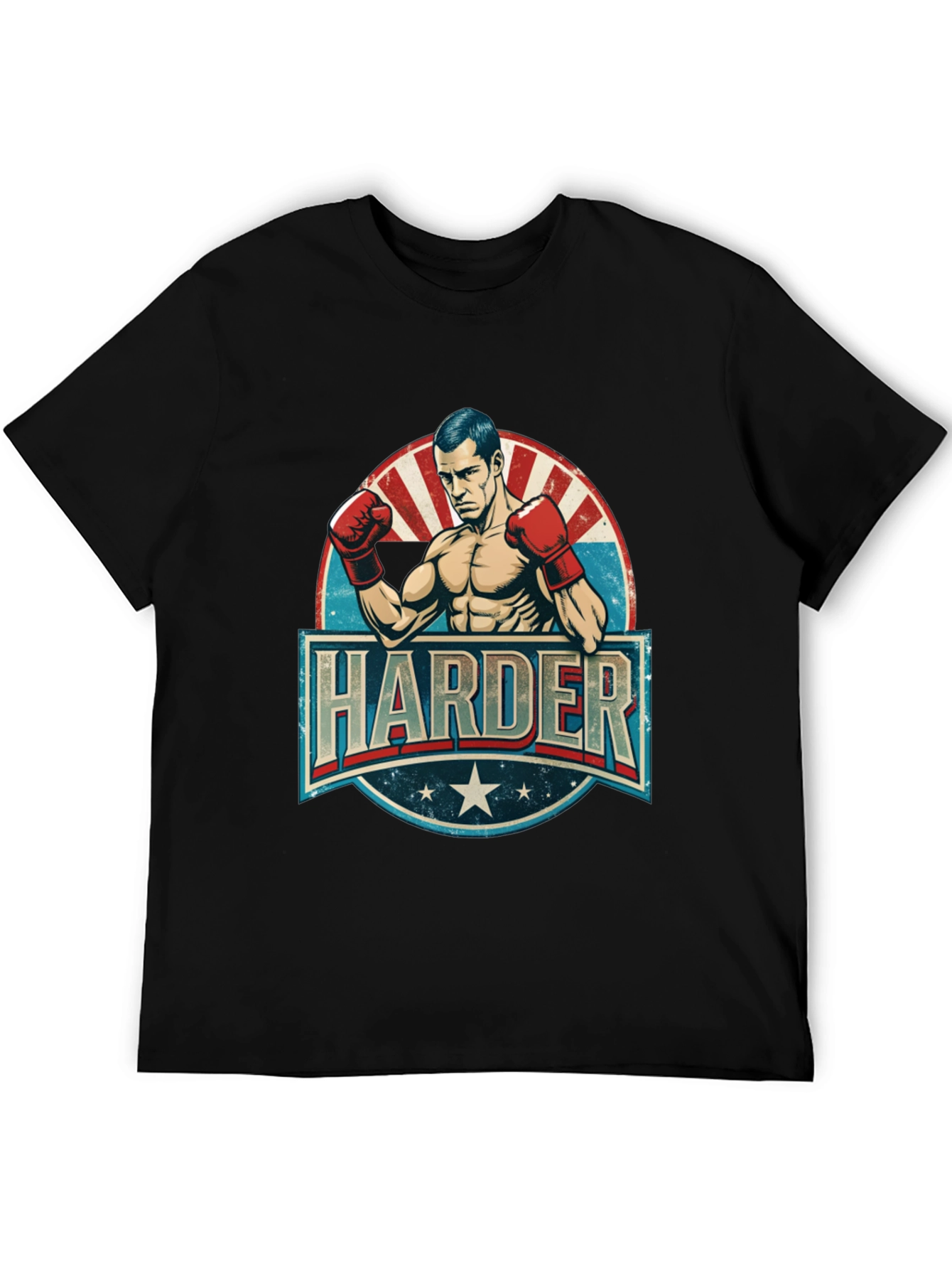 Harder Boxer Graphic T-Shirt