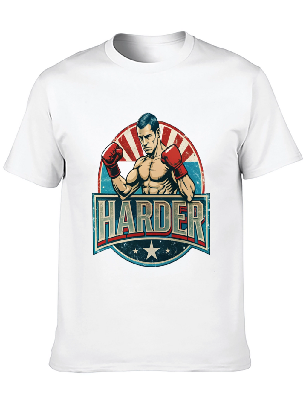 Harder Boxer Graphic T-Shirt