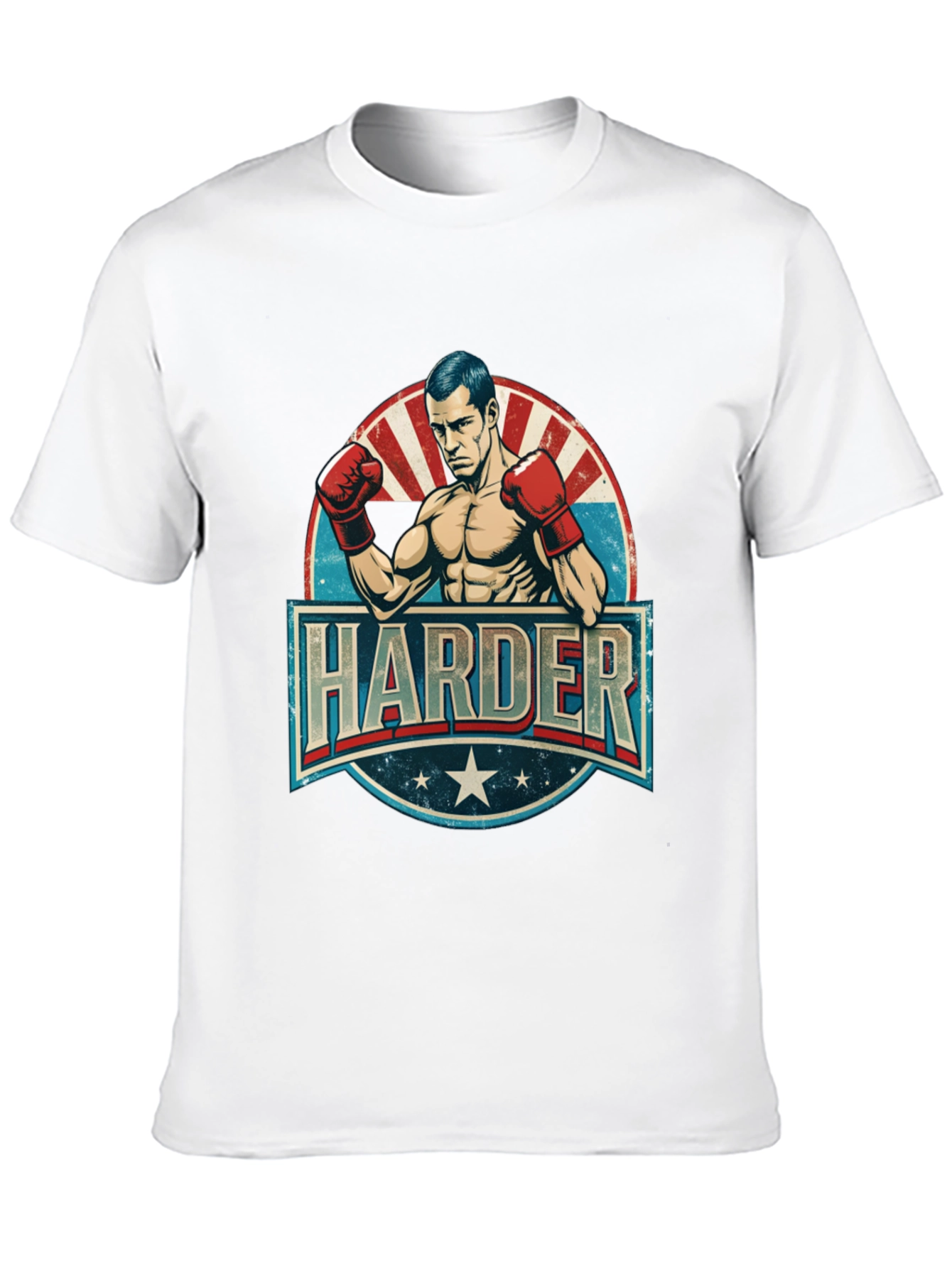 Harder Boxer Graphic T-Shirt