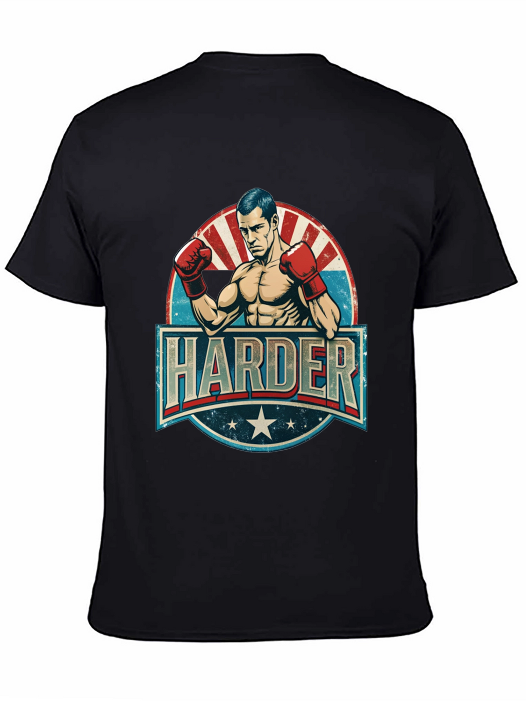 Harder Boxer Graphic T-Shirt