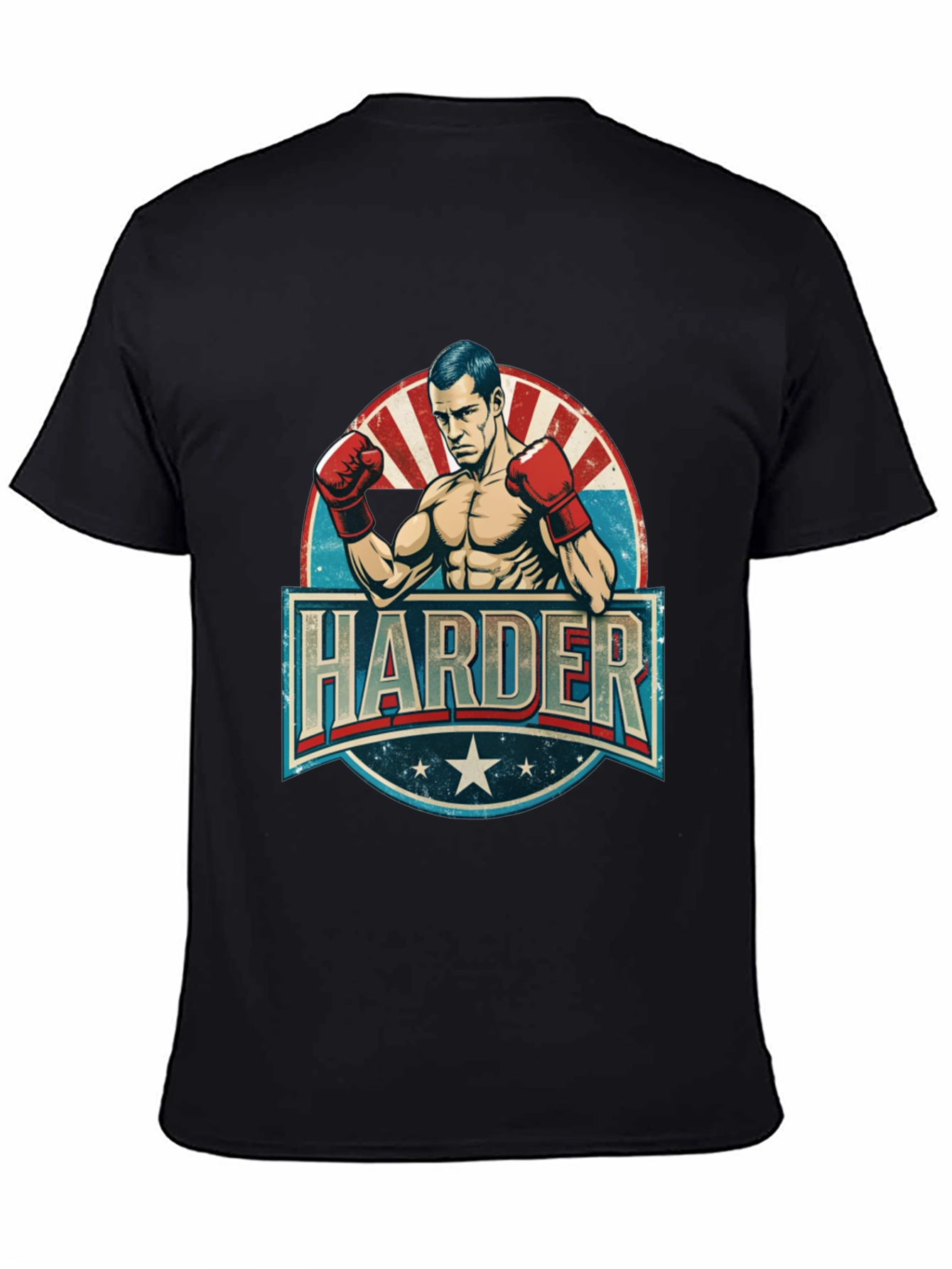Harder Boxer Graphic T-Shirt