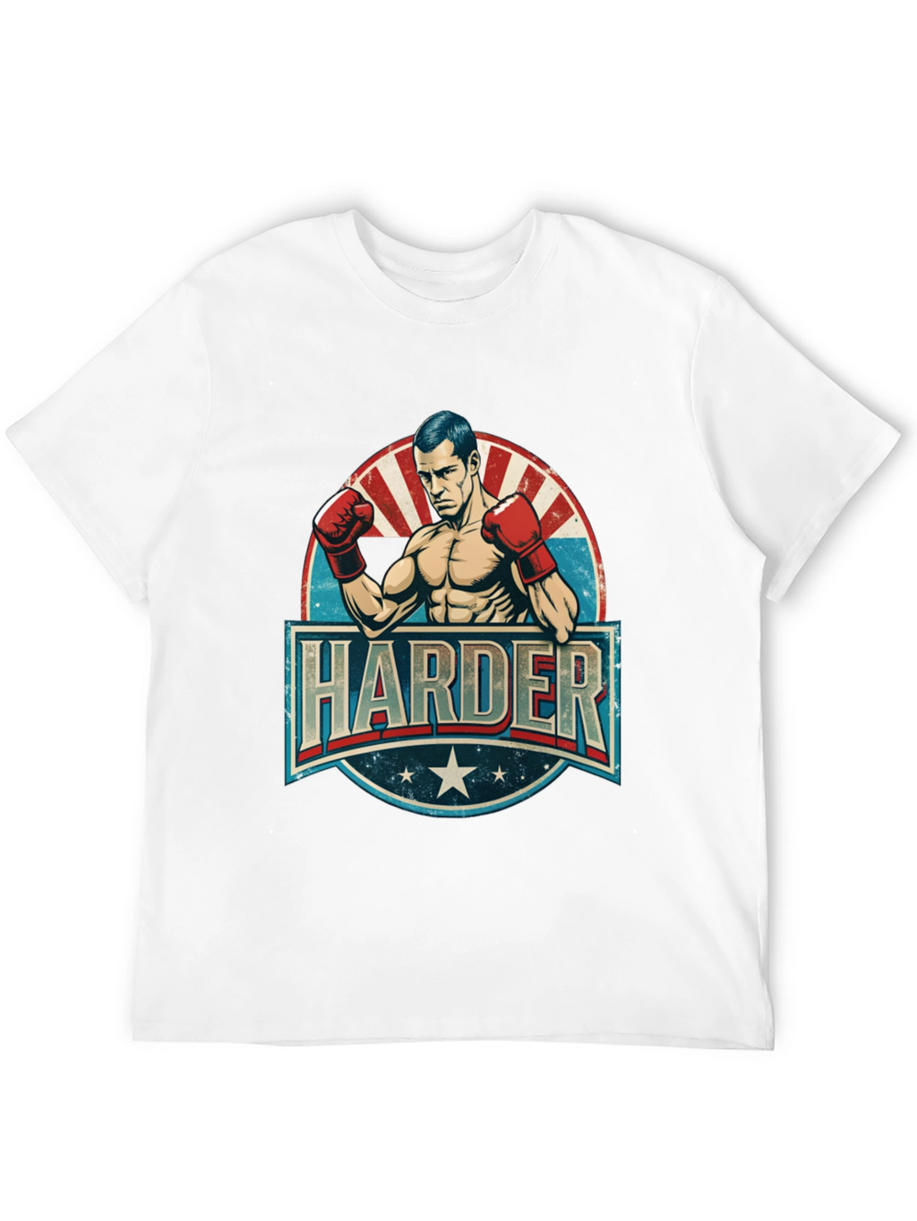 Harder Boxer Graphic T-Shirt