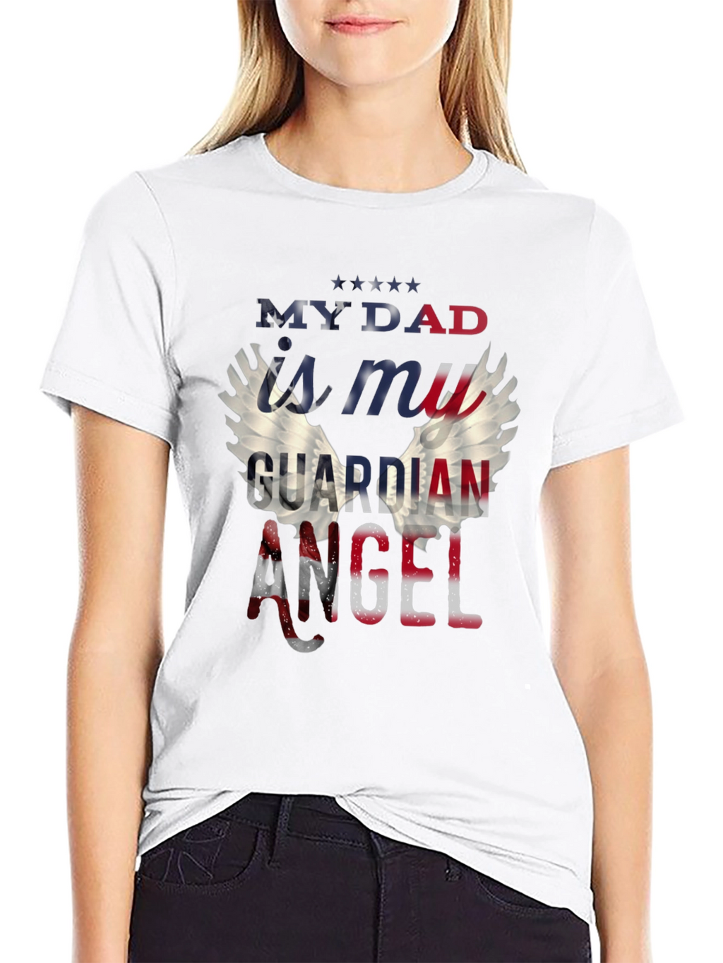 My Dad is My Guardian Angel T-Shirt