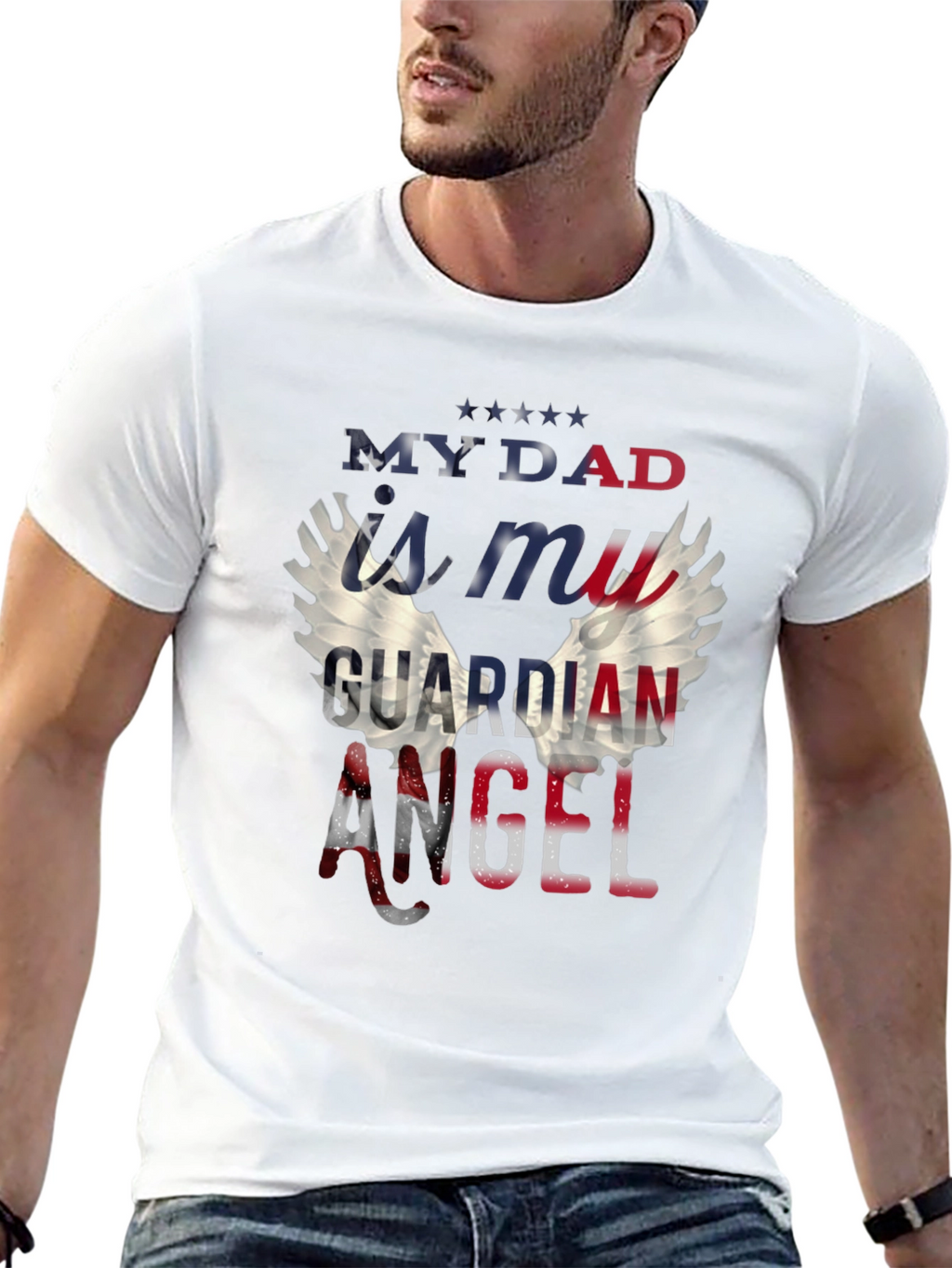 My Dad is My Guardian Angel T-Shirt