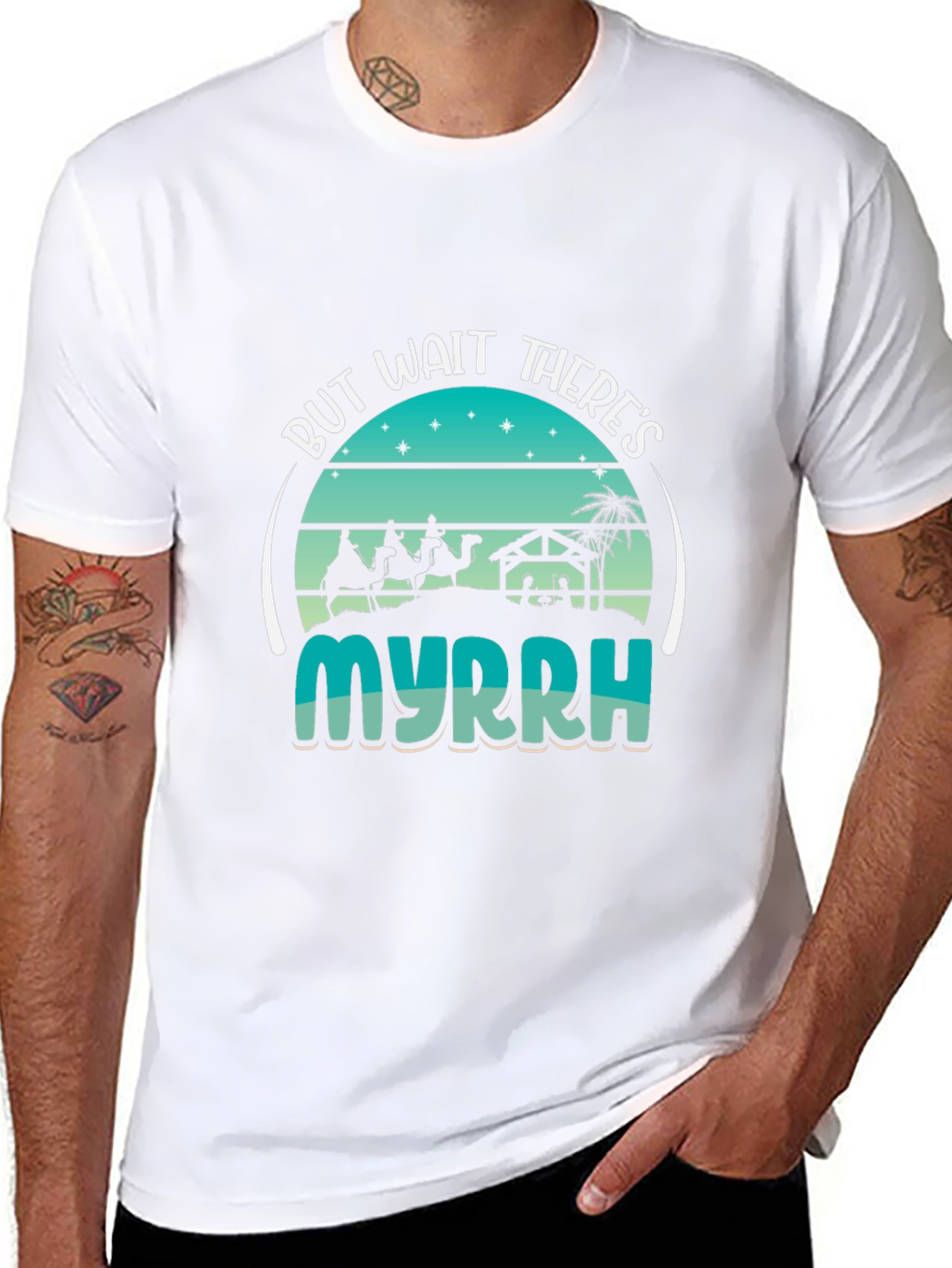 But Wait Theres Myrrh Nativity T-Shirt