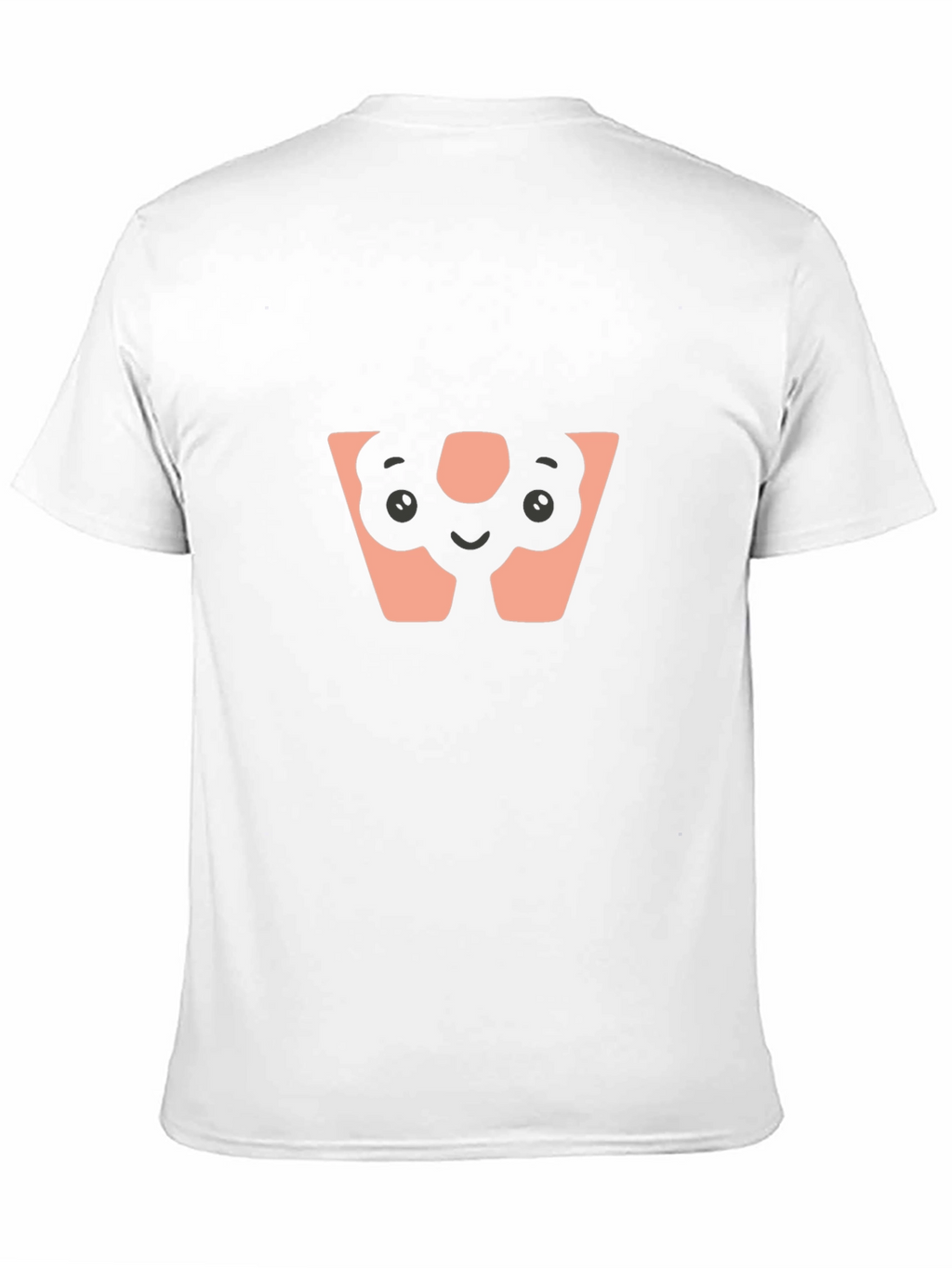 Unique Graphic T-Shirt - W Face Design