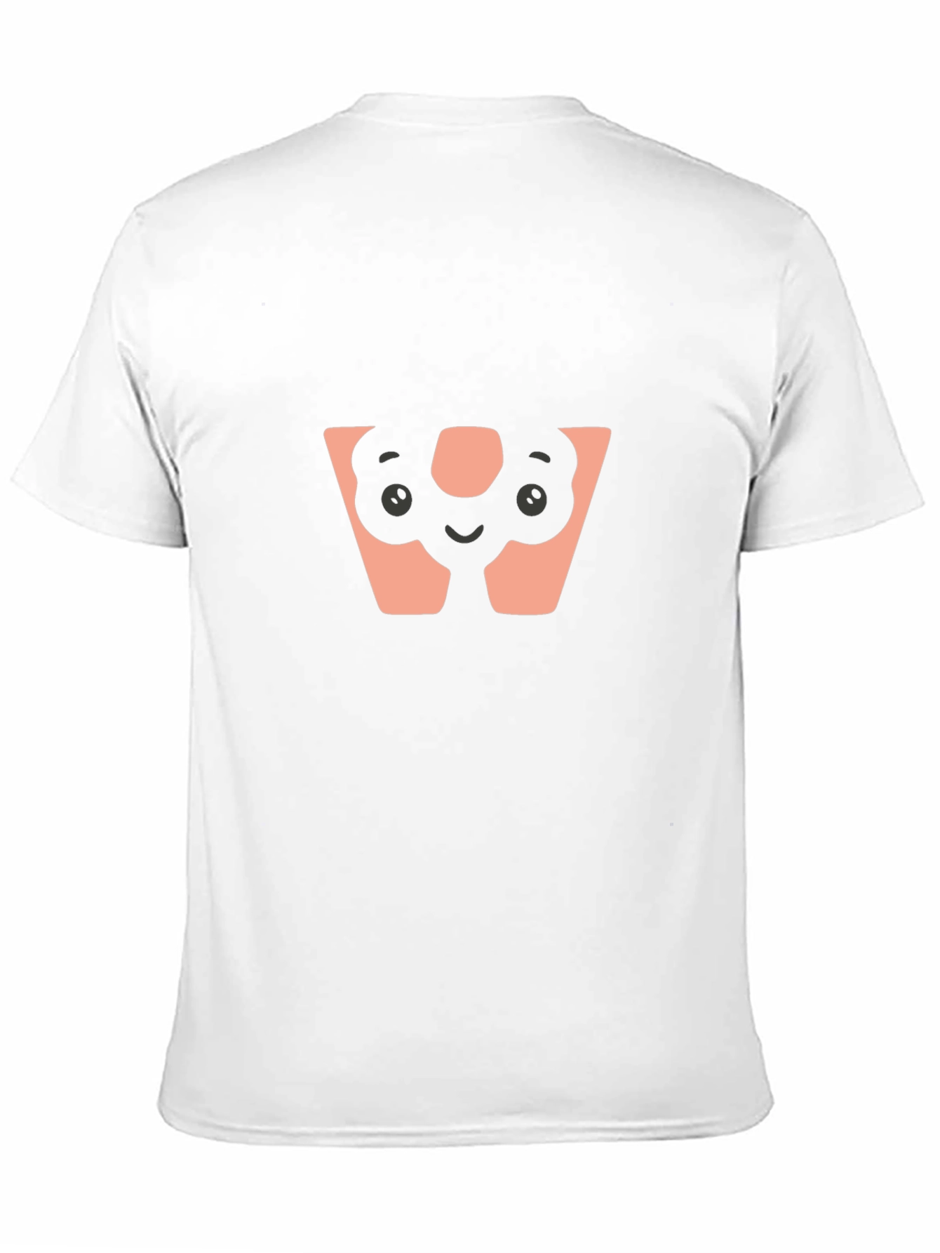 Unique Graphic T-Shirt - W Face Design