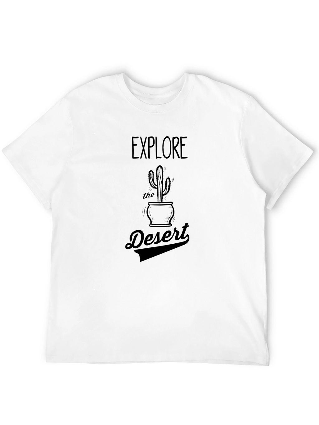 Explore the Desert Graphic Tee - Black