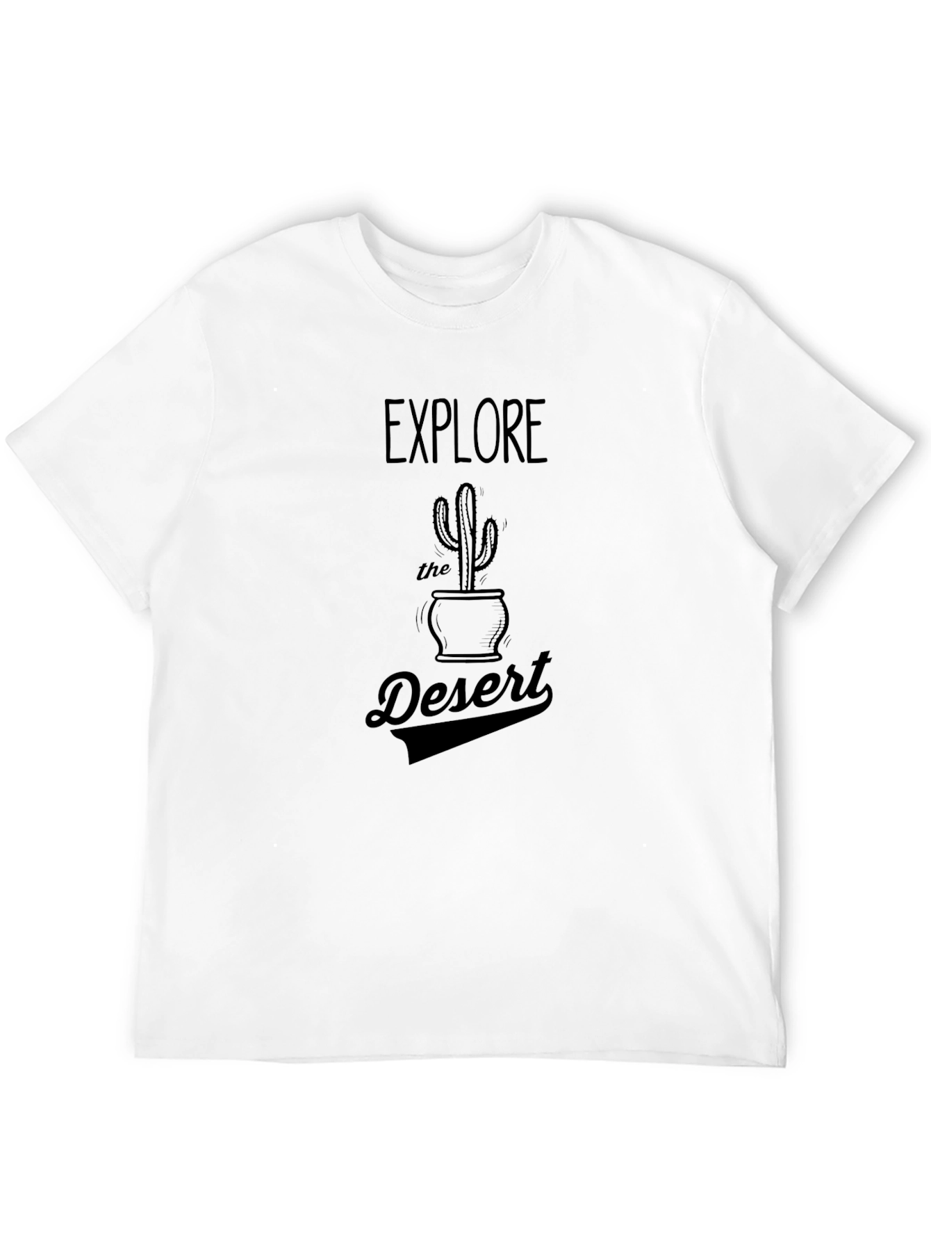 Explore the Desert Graphic Tee - Black