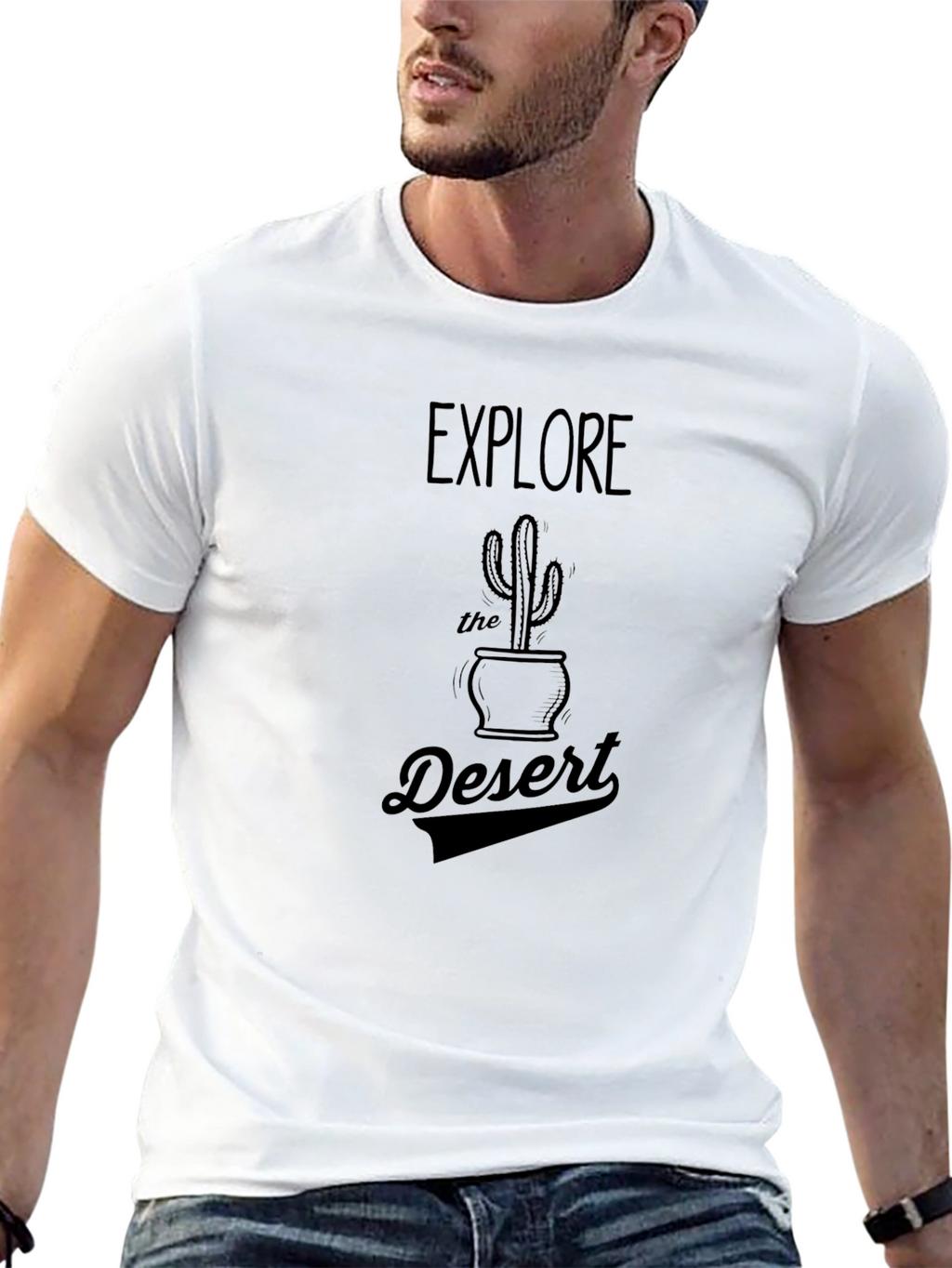 Explore the Desert Graphic Tee - Black