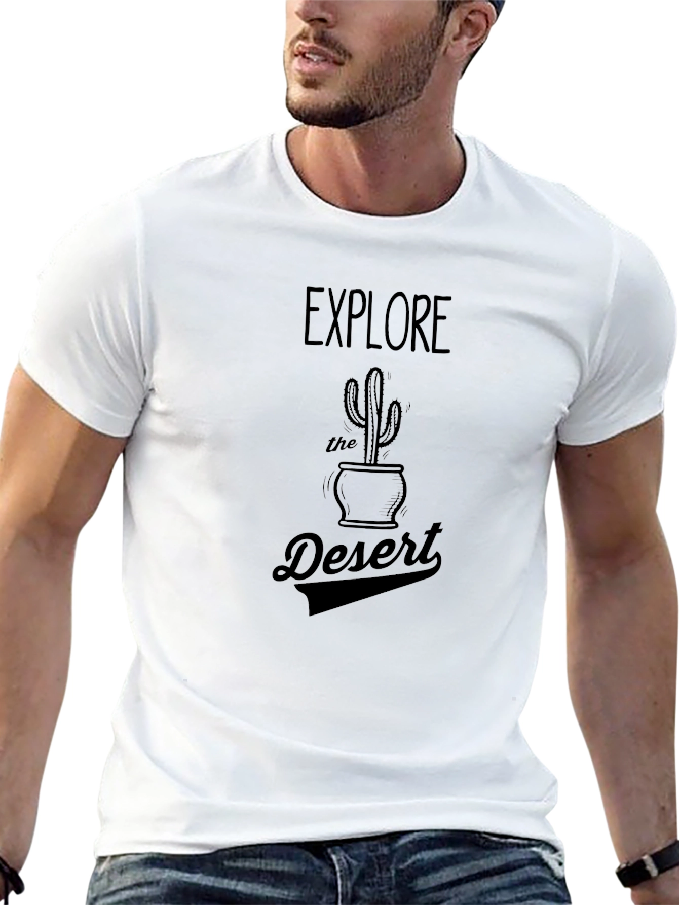 Explore the Desert Graphic Tee - Black