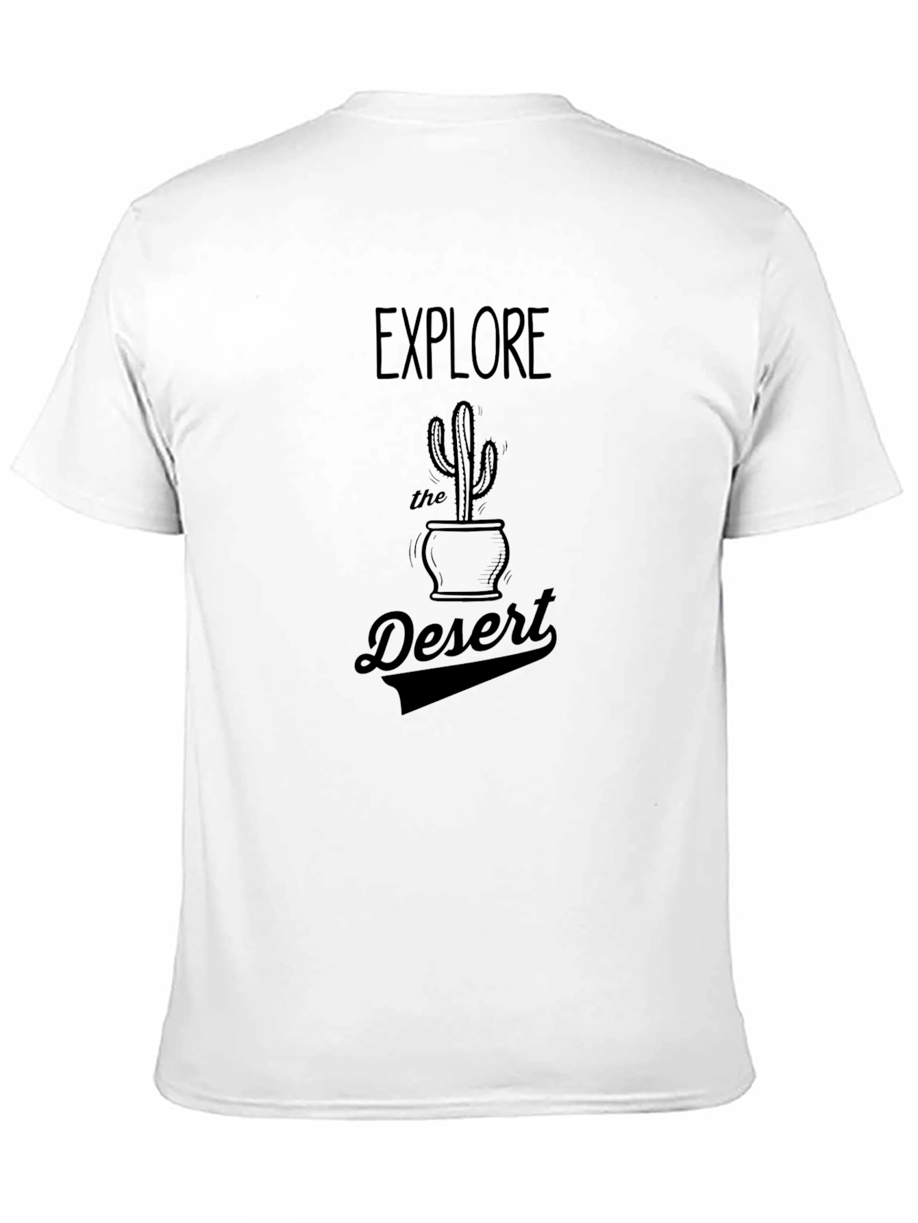 Explore the Desert Graphic Tee - Black