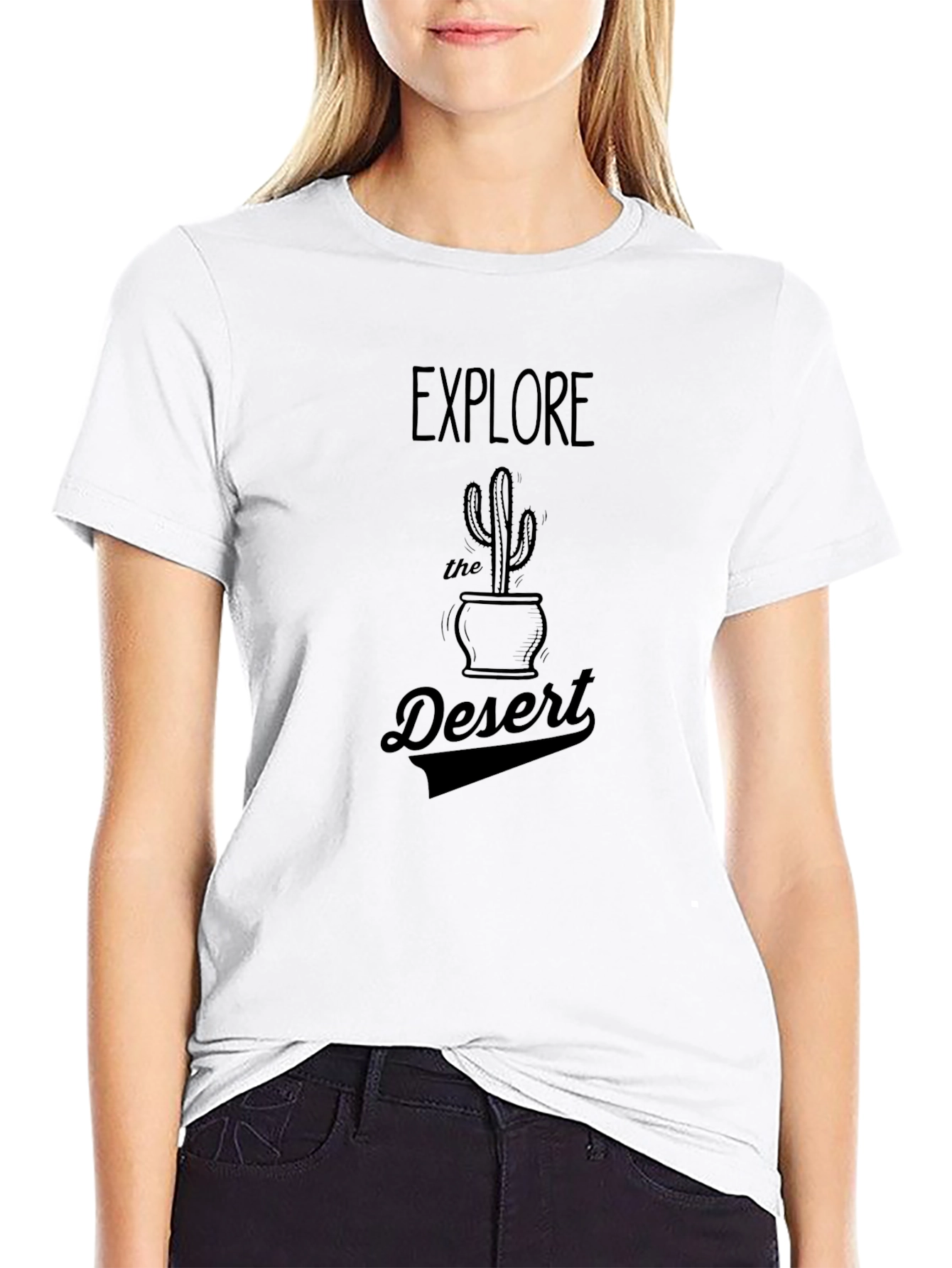 Explore the Desert Graphic Tee - Black