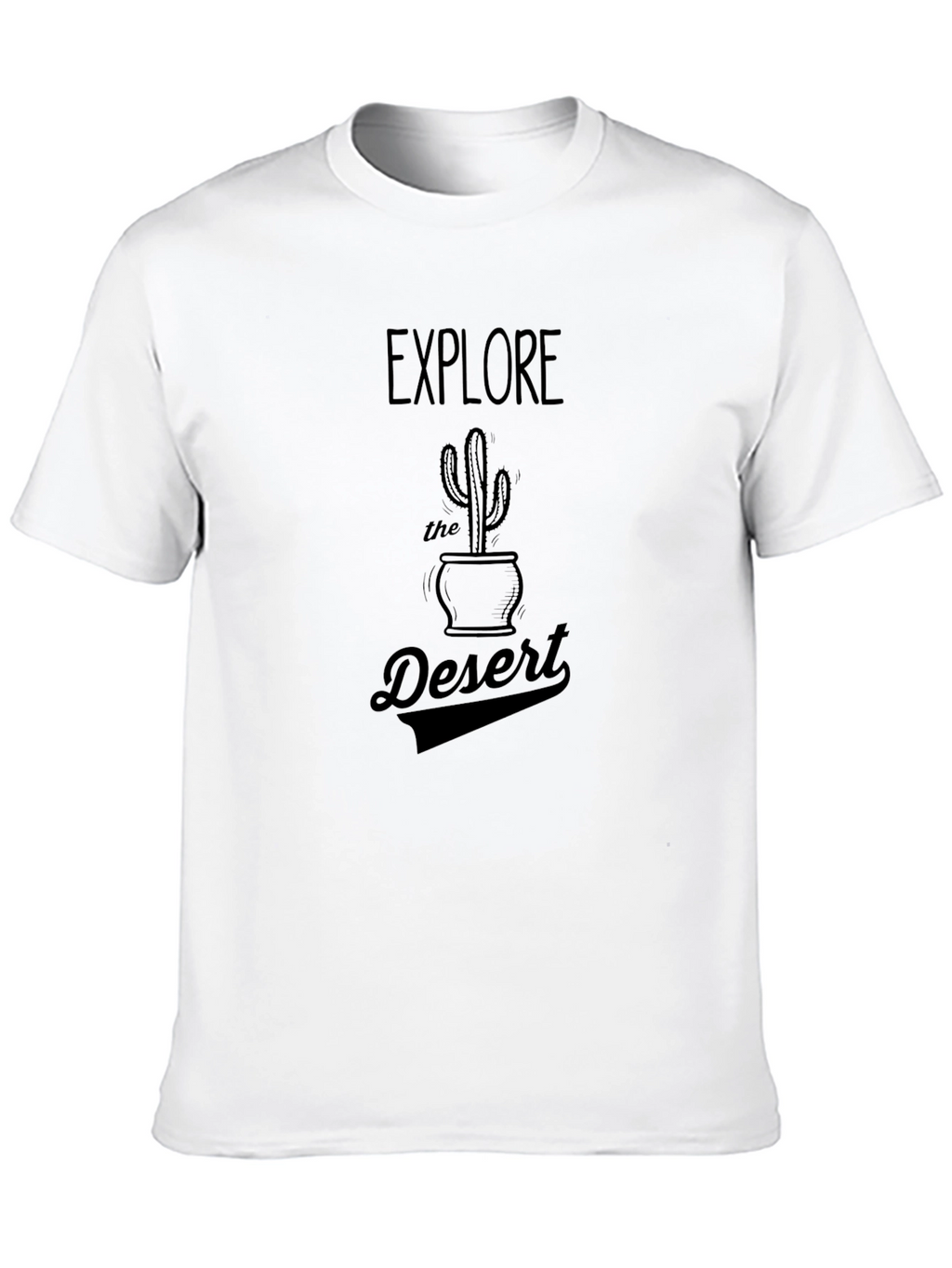 Explore the Desert Graphic Tee - Black