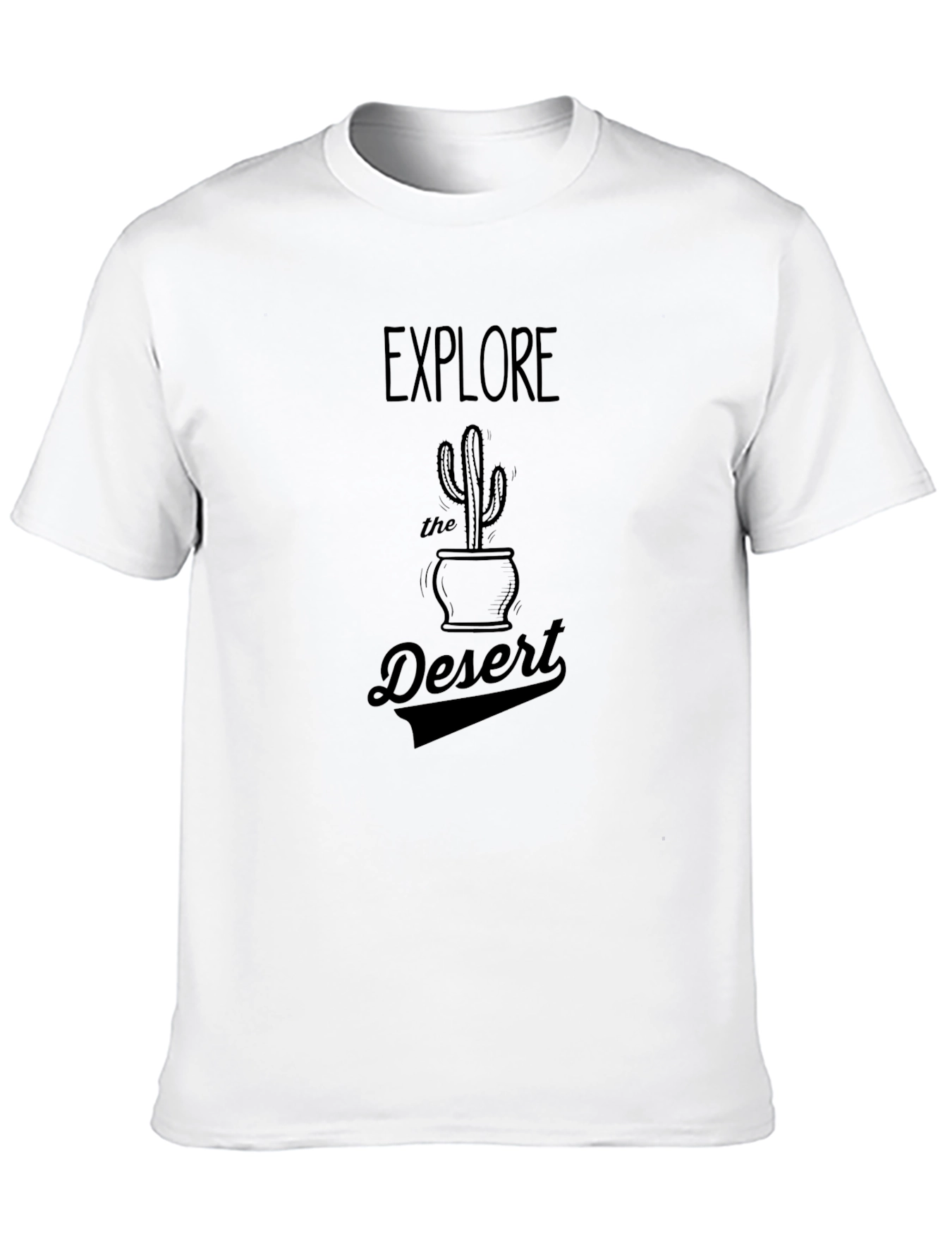 Explore the Desert Graphic Tee - Black
